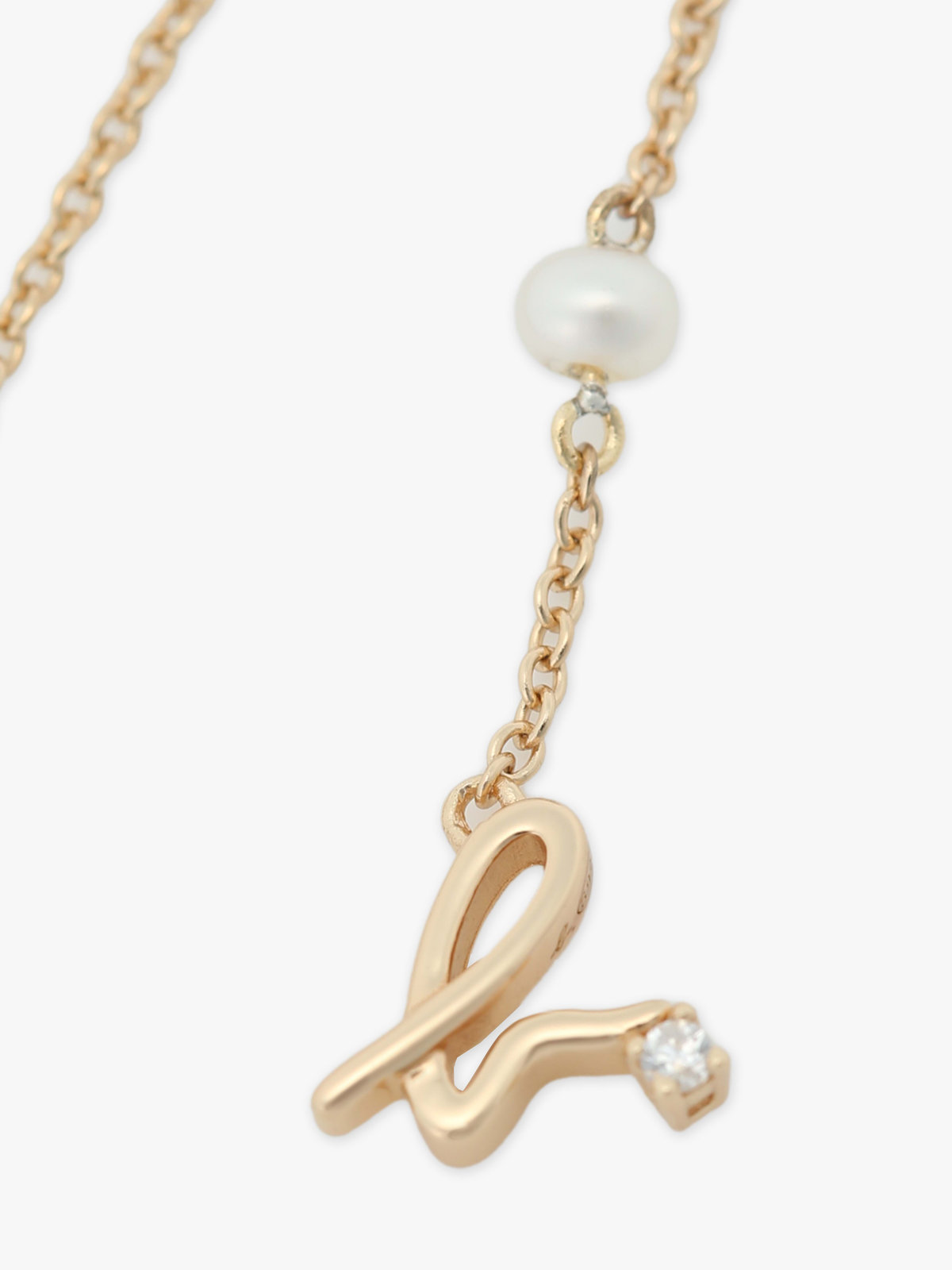 FEMME ウィメンズ 【Outlet】H925 "b." ロゴ ピアス "Iconic - thin and tiny" ゴールド