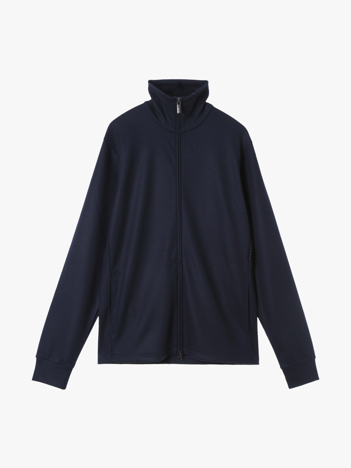 HOMME メンズ メンズ ウール 長袖 ジップアップ カーディガン ”Ziggy” ブルー系その他