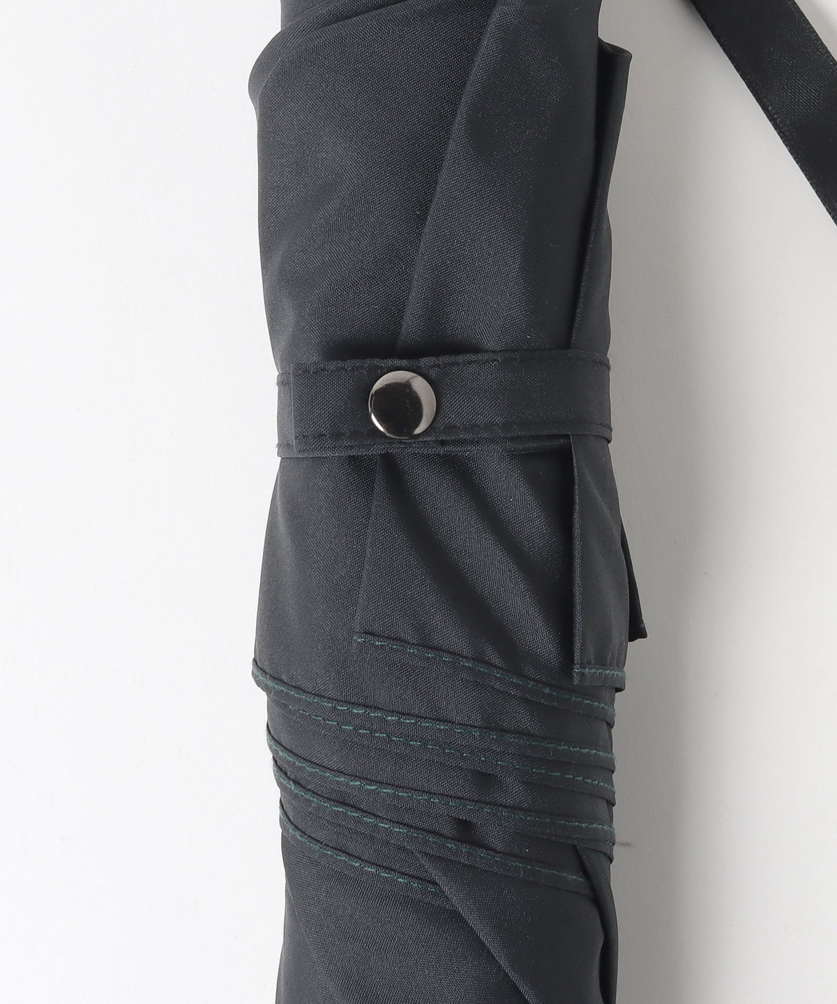 HOMME メンズ AB01 PARAPLUIE ロゴ折り畳み傘 ブラック