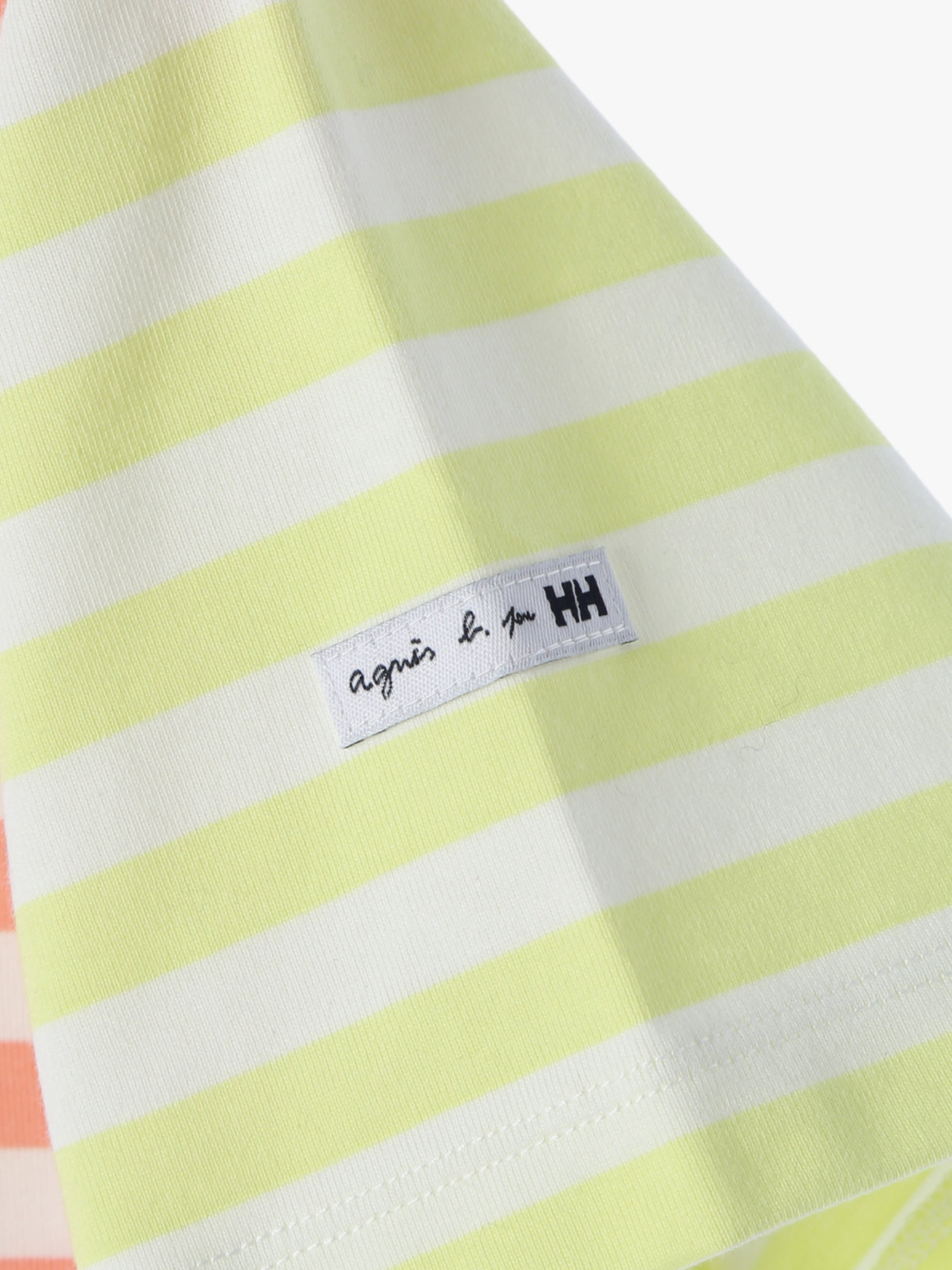 ENFANT ユニセックス 【Outlet】【キッズ】agnes b. x HELLY HANSEN マリンボーダーTシャツ オレンジ系その他