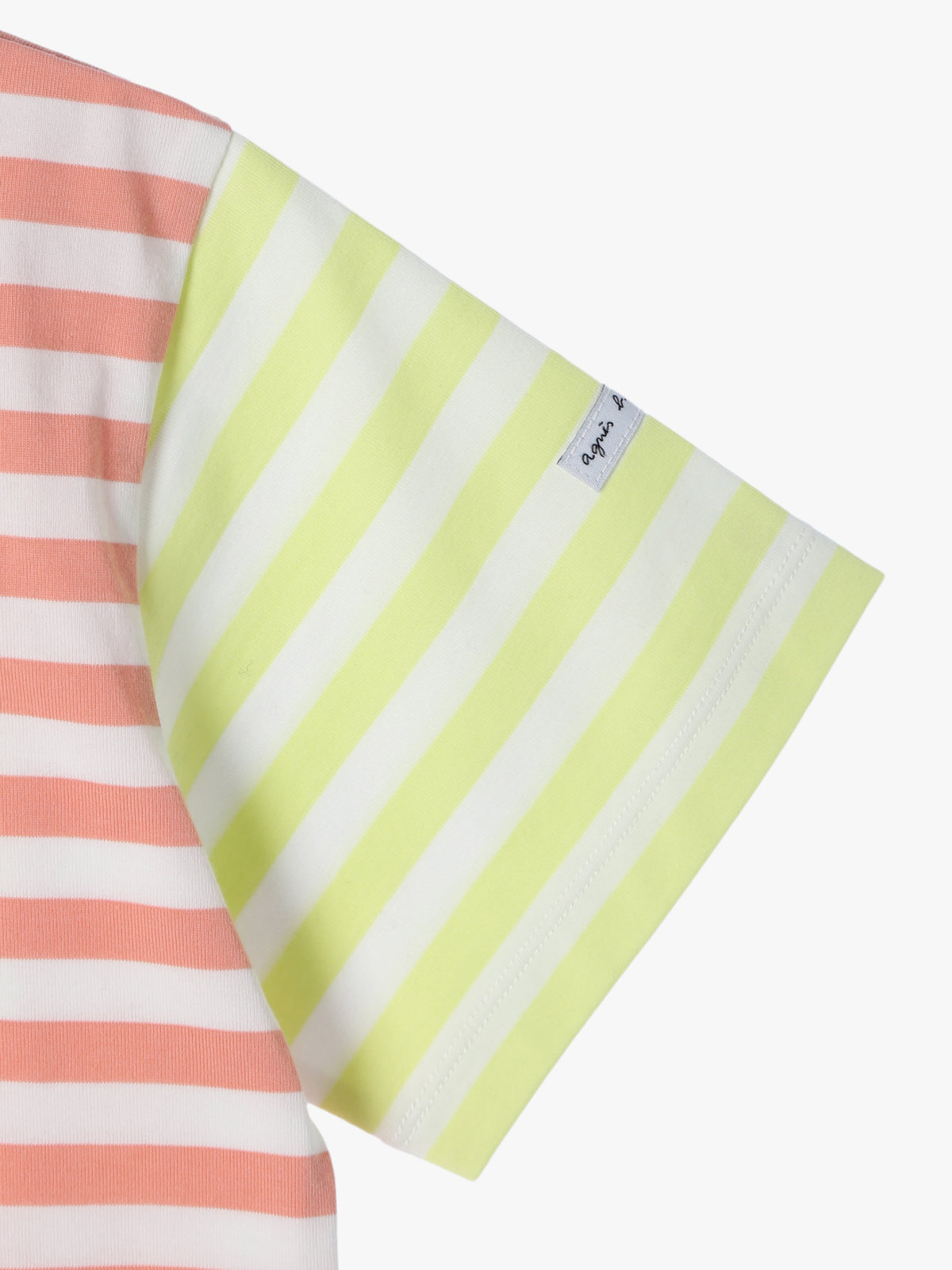 ENFANT ユニセックス 【Outlet】【キッズ】agnes b. x HELLY HANSEN マリンボーダーTシャツ オレンジ系その他