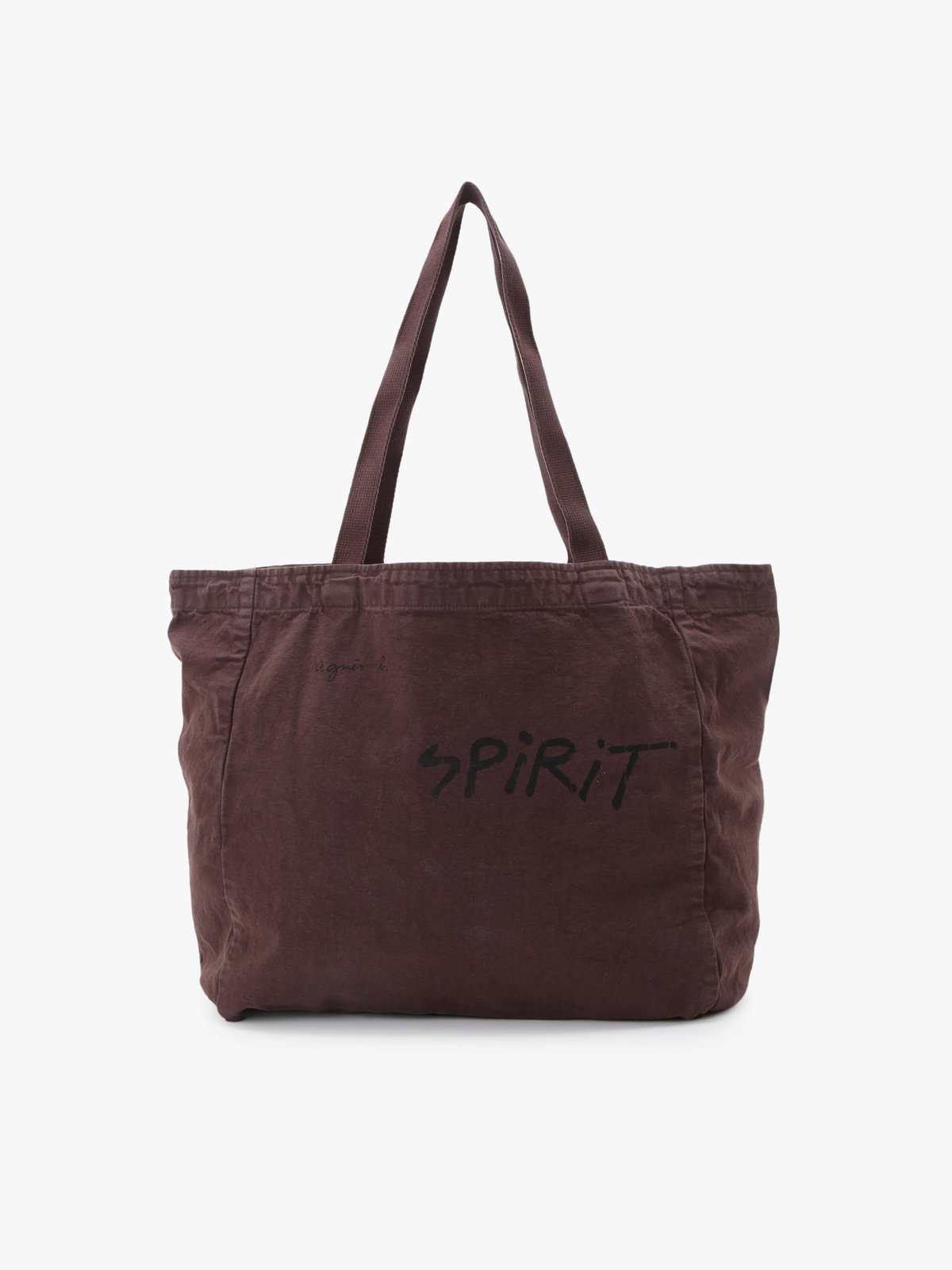 FEMME ウィメンズ キャンバス トートバッグ ”Grand Cabas Spirit” グレー