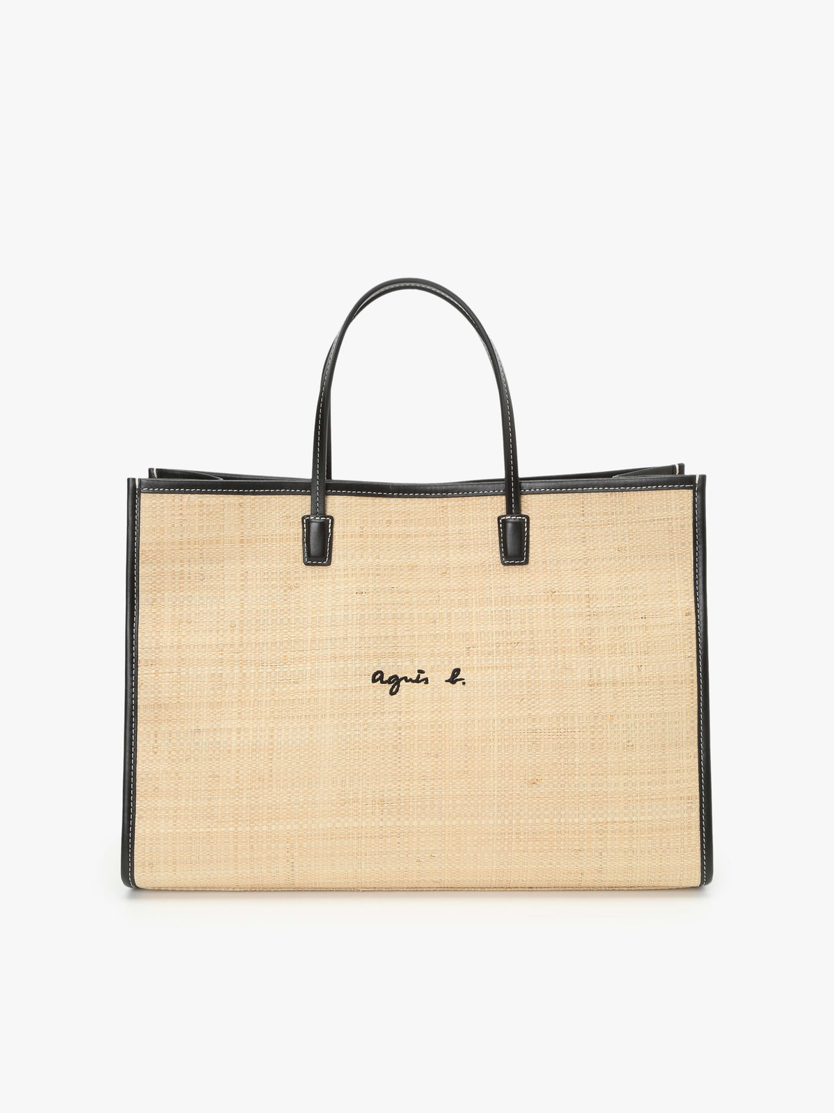 VOYAGE ウィメンズ バッグ＆ウォレット ラフィア ミディアム トートバッグ WAX35-02 オフホワイト