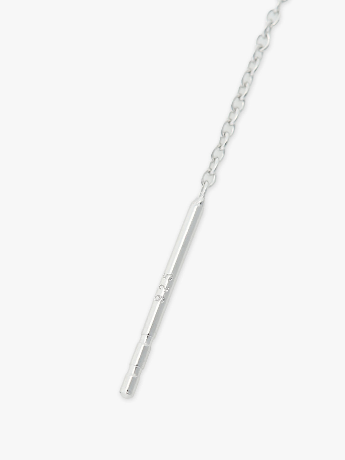 FEMME ウィメンズ 【Outlet】H925 "b." ロゴ ピアス "Iconic - thin and tiny" シルバー