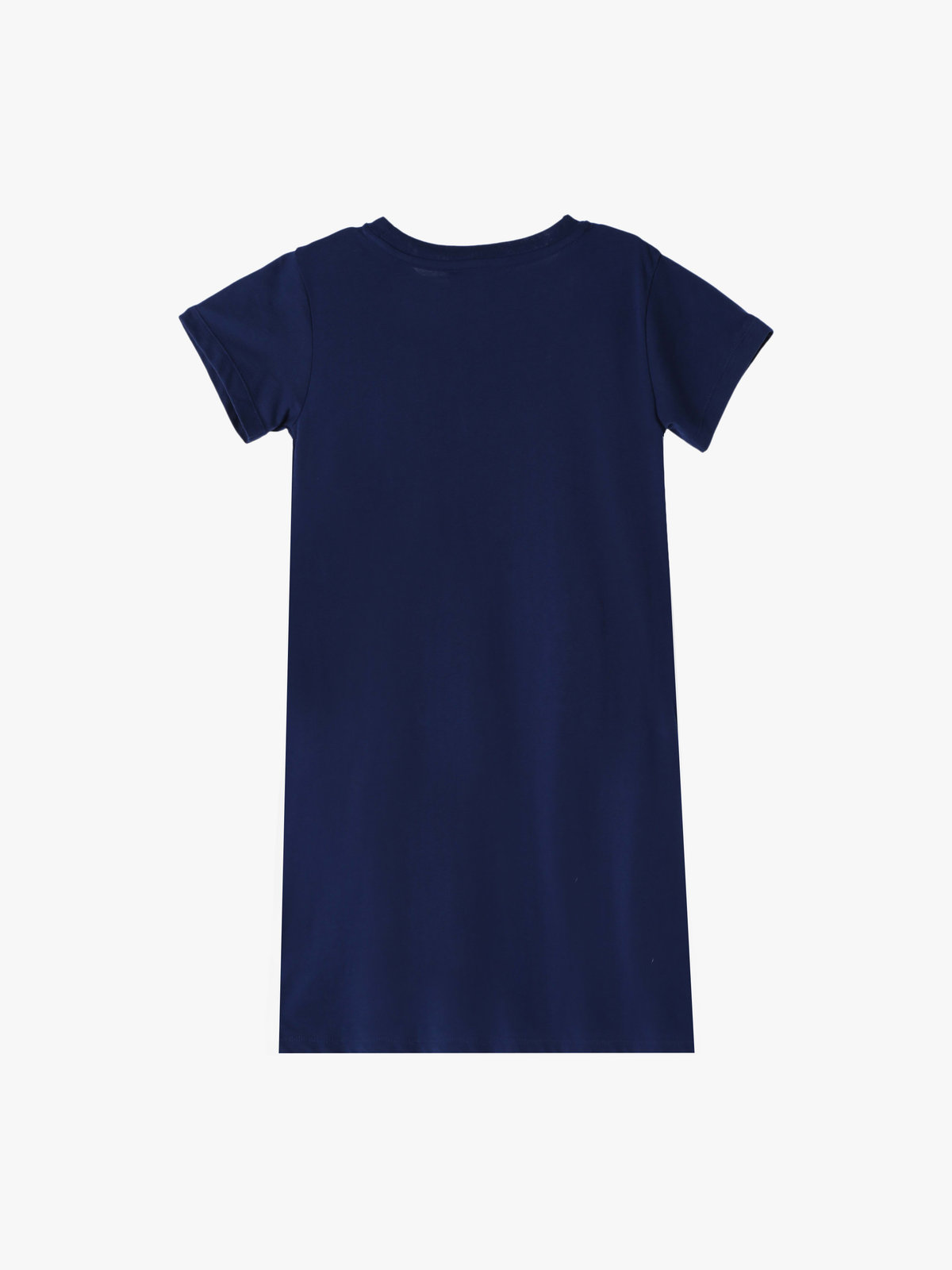 ENFANT ガールズ 【Outlet】S179 E ROBE キッズ ロゴワンピース ネイビー