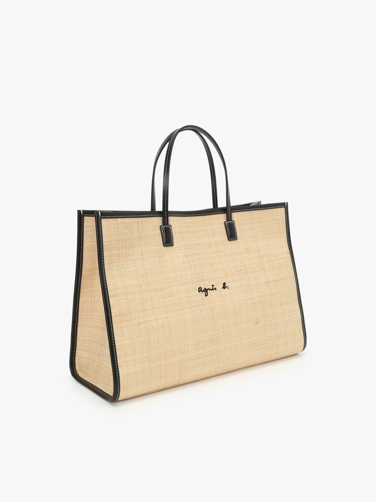 VOYAGE ウィメンズ バッグ＆ウォレット ラフィア ミディアム トートバッグ WAX35-02 オフホワイト