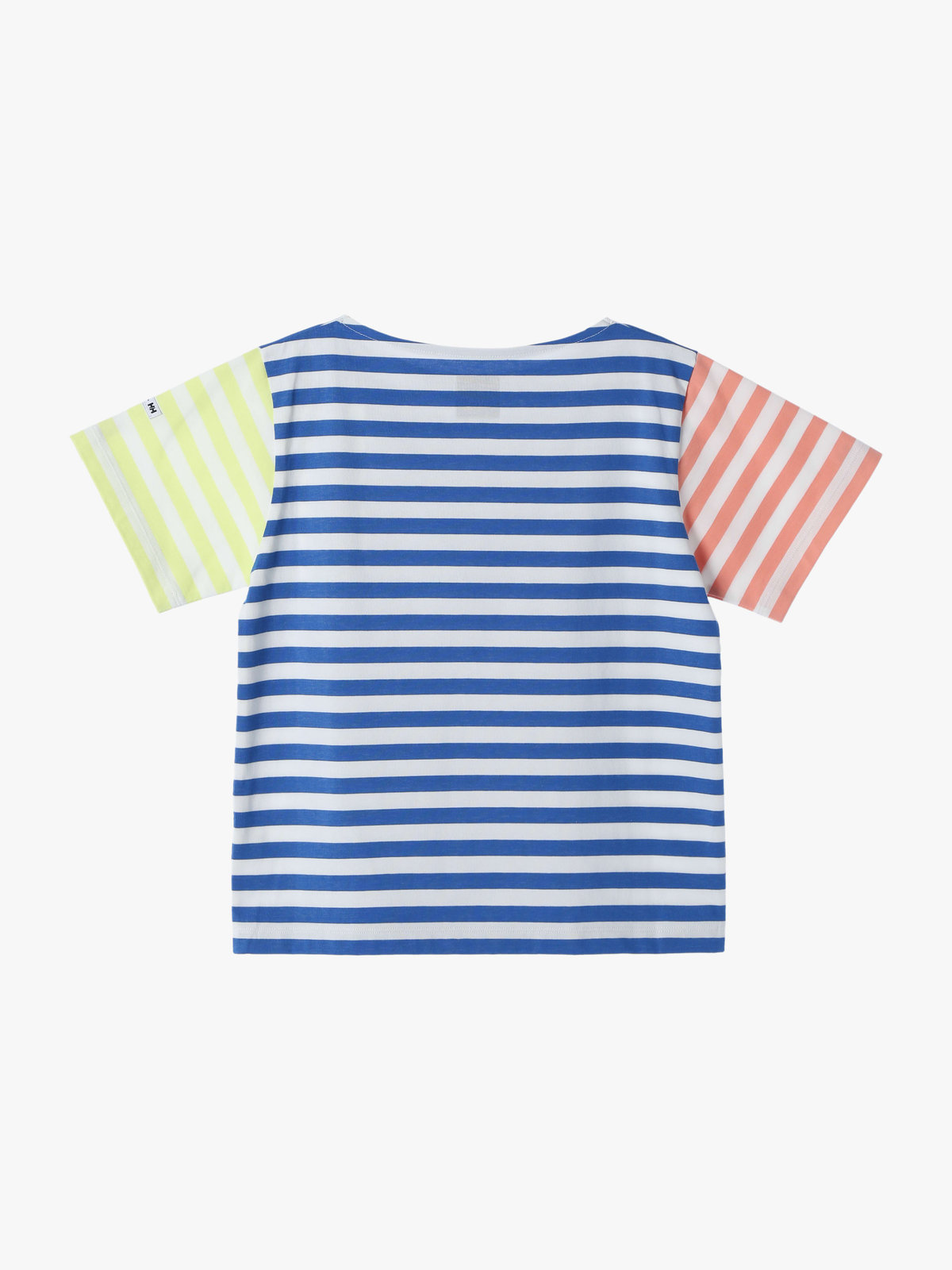 ENFANT ユニセックス 【Outlet】agnes b. x HELLY HANSEN ショートスリーブマリンボーダーティー(キッズ) ブルー系その他