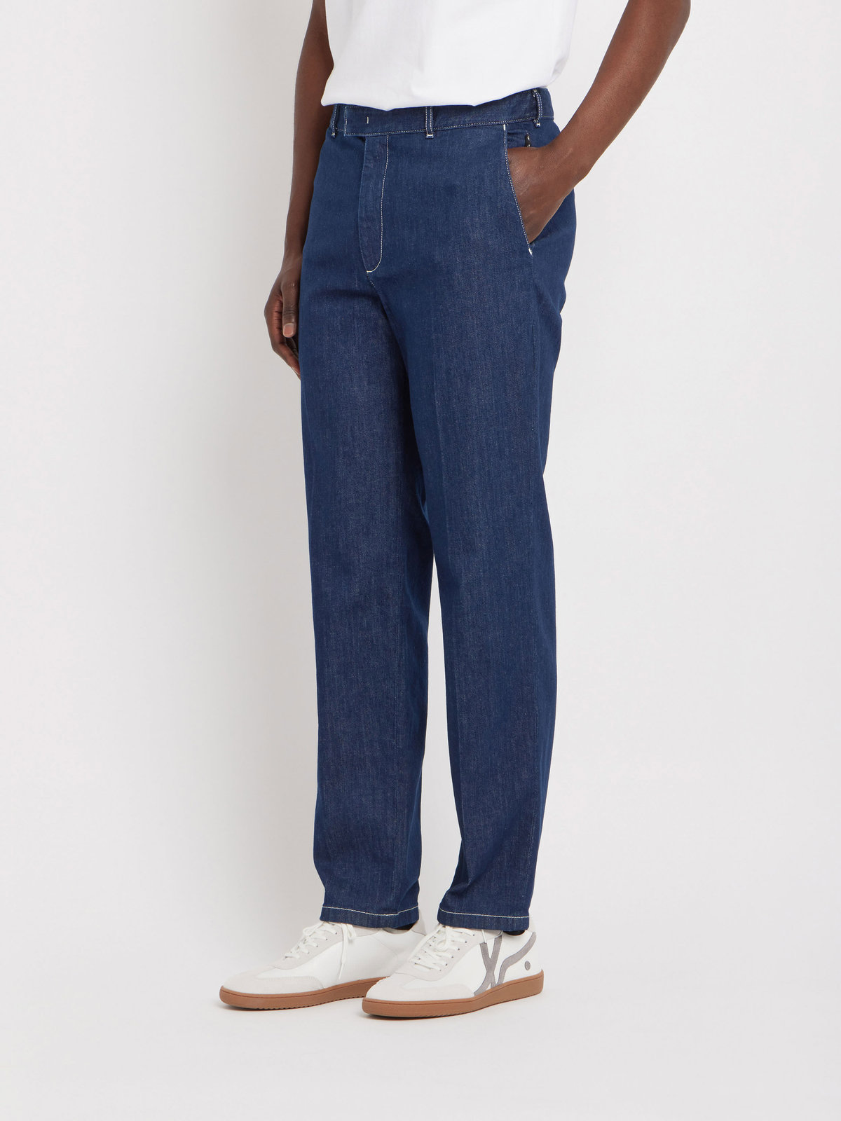 HOMME メンズ メンズ パンツ ネイビー