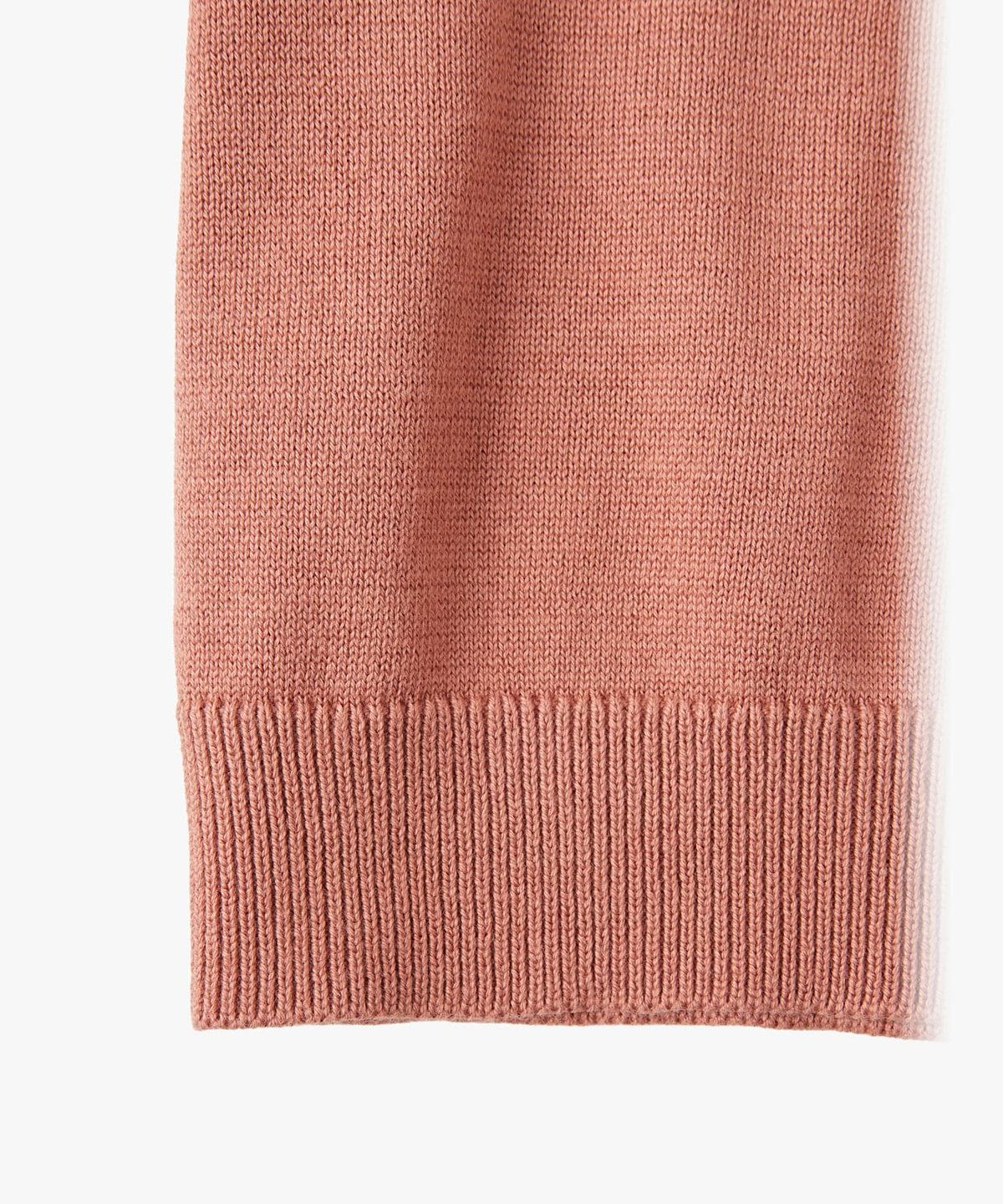 ENFANT ベビー ベビー ロゴ刺繍 コットン 長袖 ニットプルオーバー レッド