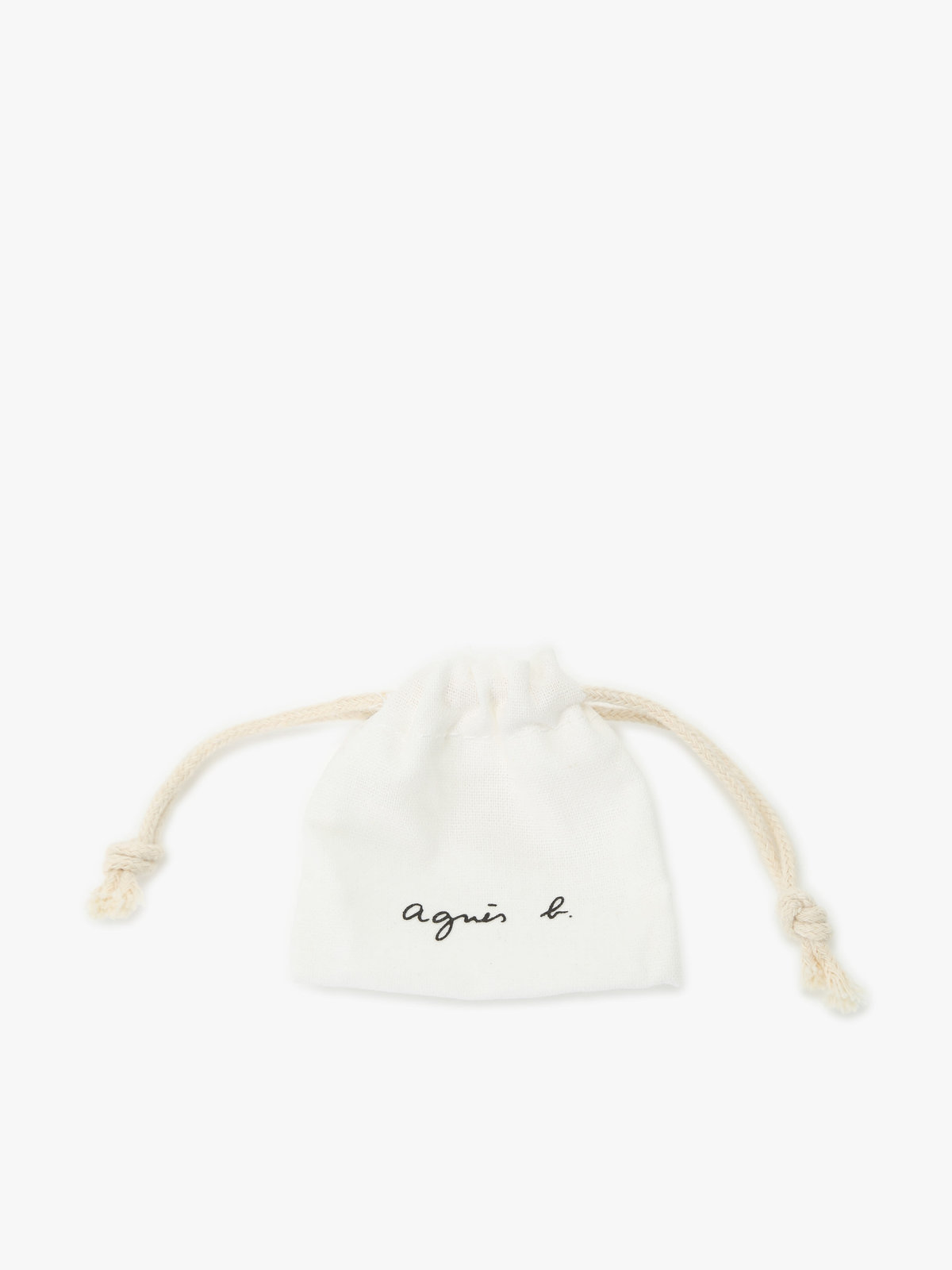 FEMME ウィメンズ 【Outlet】H925 "b." ロゴ 2チェーン ピアス "Iconic - thin and tiny" ゴールド