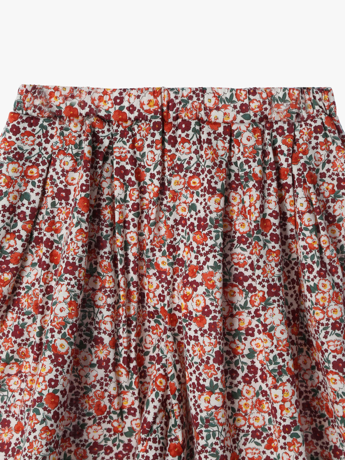 ENFANT ガールズ 【Outlet】キッズ フラワープリント コットン フレア キュロット レッド系その他