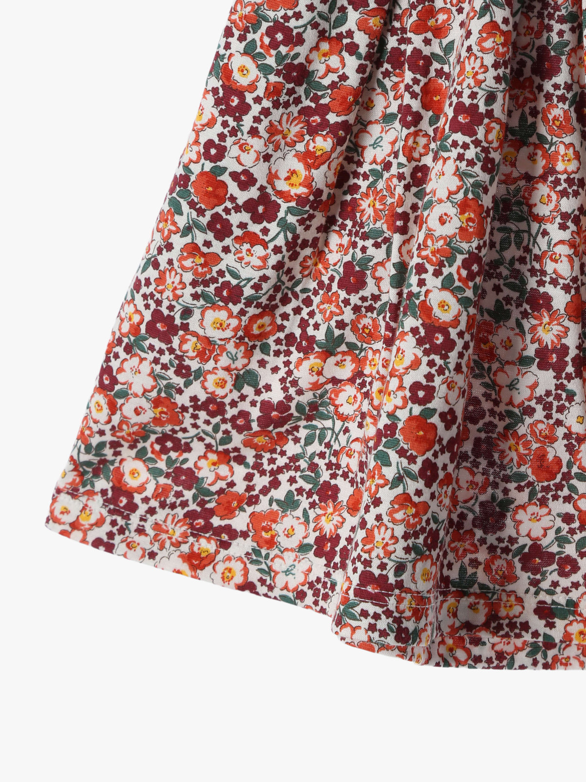ENFANT ガールズ 【Outlet】キッズ フラワープリント コットン フレア キュロット レッド系その他
