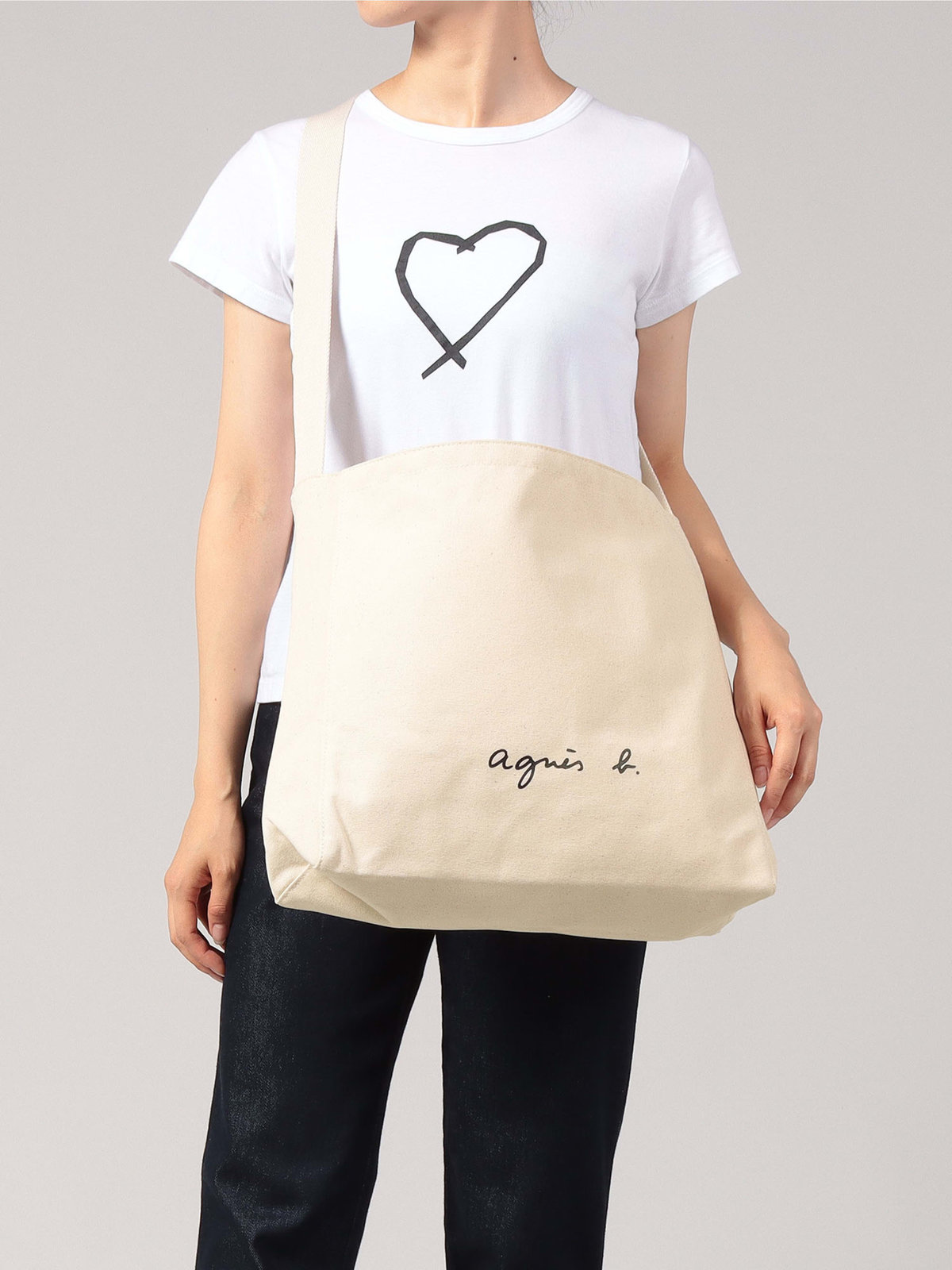 VOYAGE ウィメンズ バッグ＆ウォレット WEB限定 ロゴショルダーバッグ GO03‐03 ホワイト