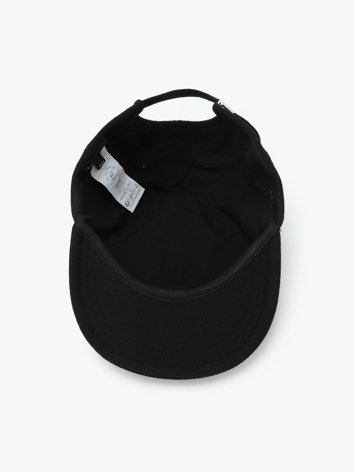 HOMME メンズ 【Outlet】メンズ ウール キャップ "Elyes" ブラック