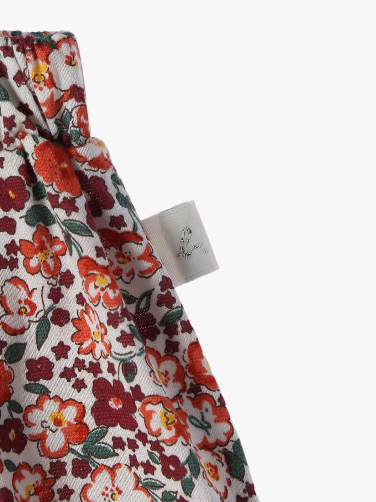 ENFANT ガールズ 【Outlet】キッズ フラワープリント コットン フレア キュロット レッド系その他