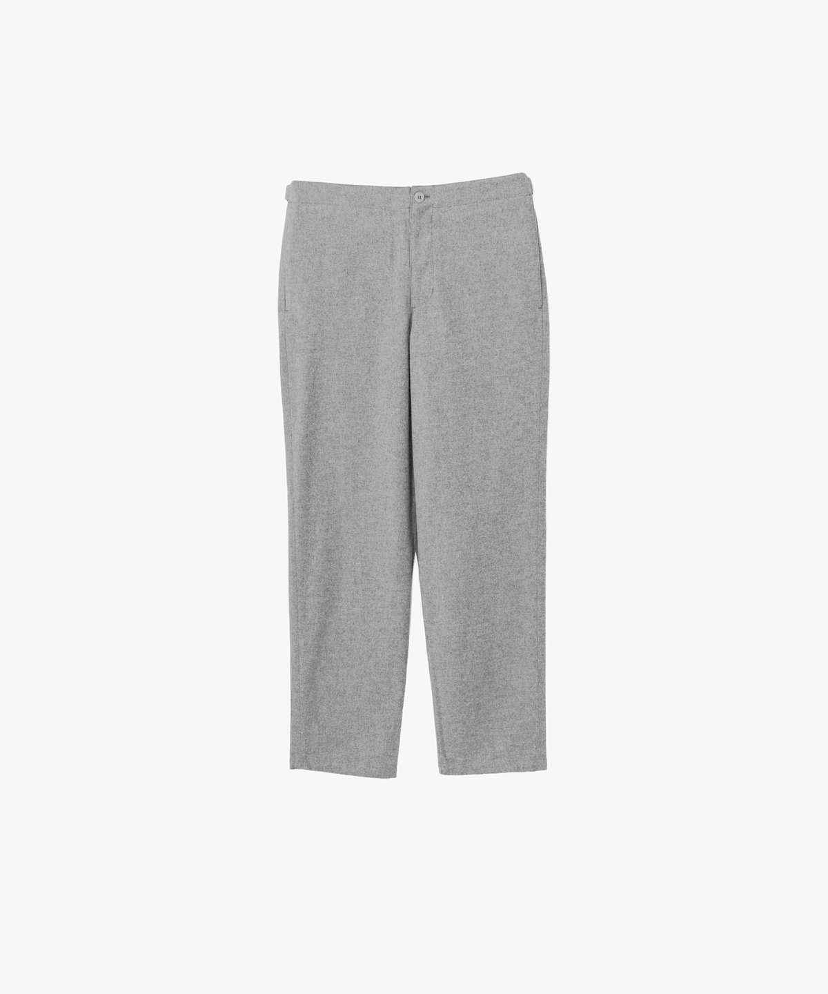 HOMME メンズ メンズ コットン ストレートパンツ グレー