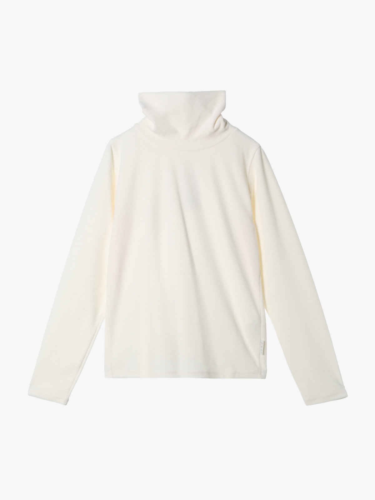 To b. by agnès b. 【Outlet】パイル タートルネック プルオーバー オフホワイト