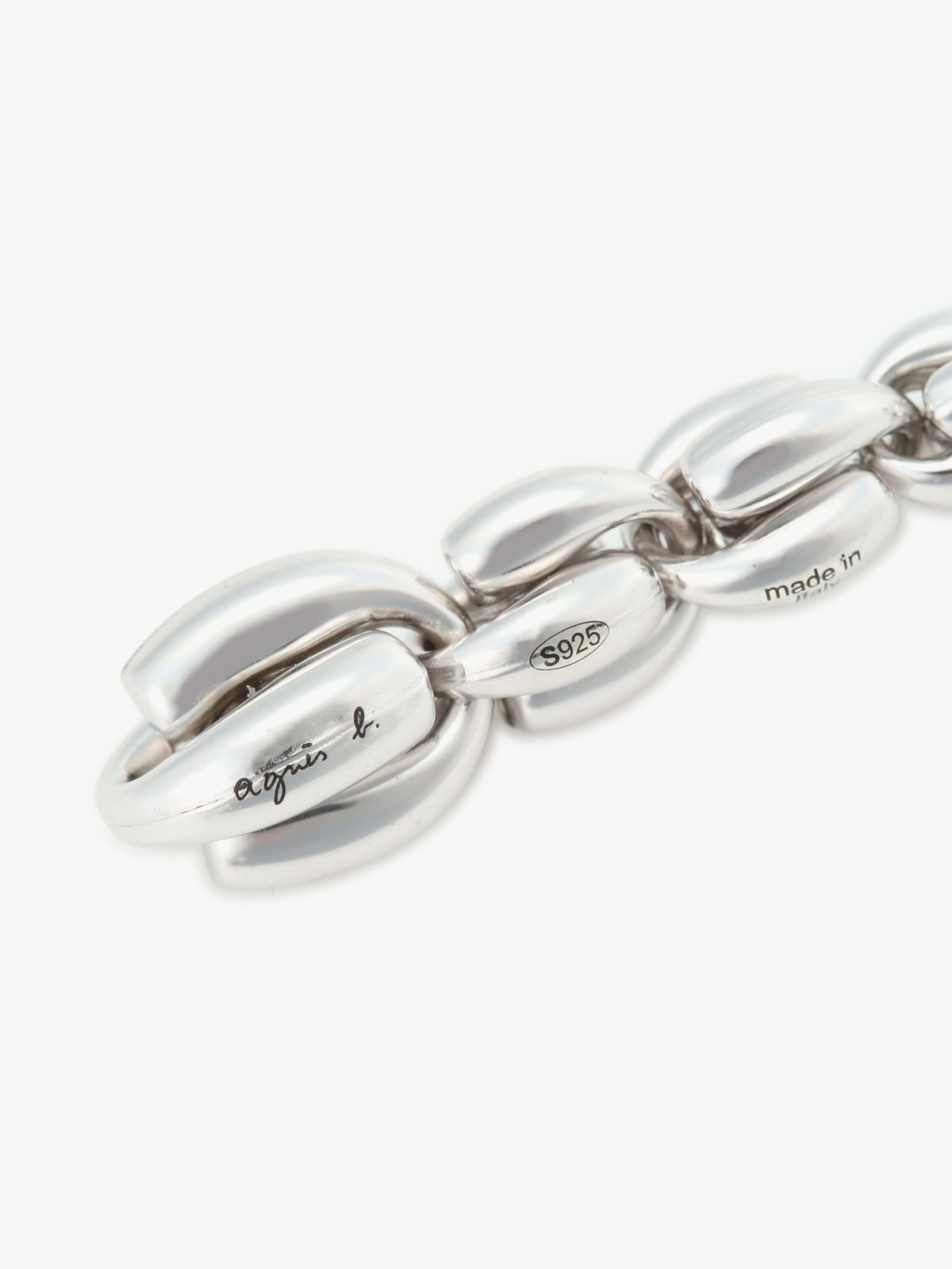 FEMME ウィメンズ 【Outlet】チェーン ピアス "Iconic - Hollow Silver Chain" シルバー