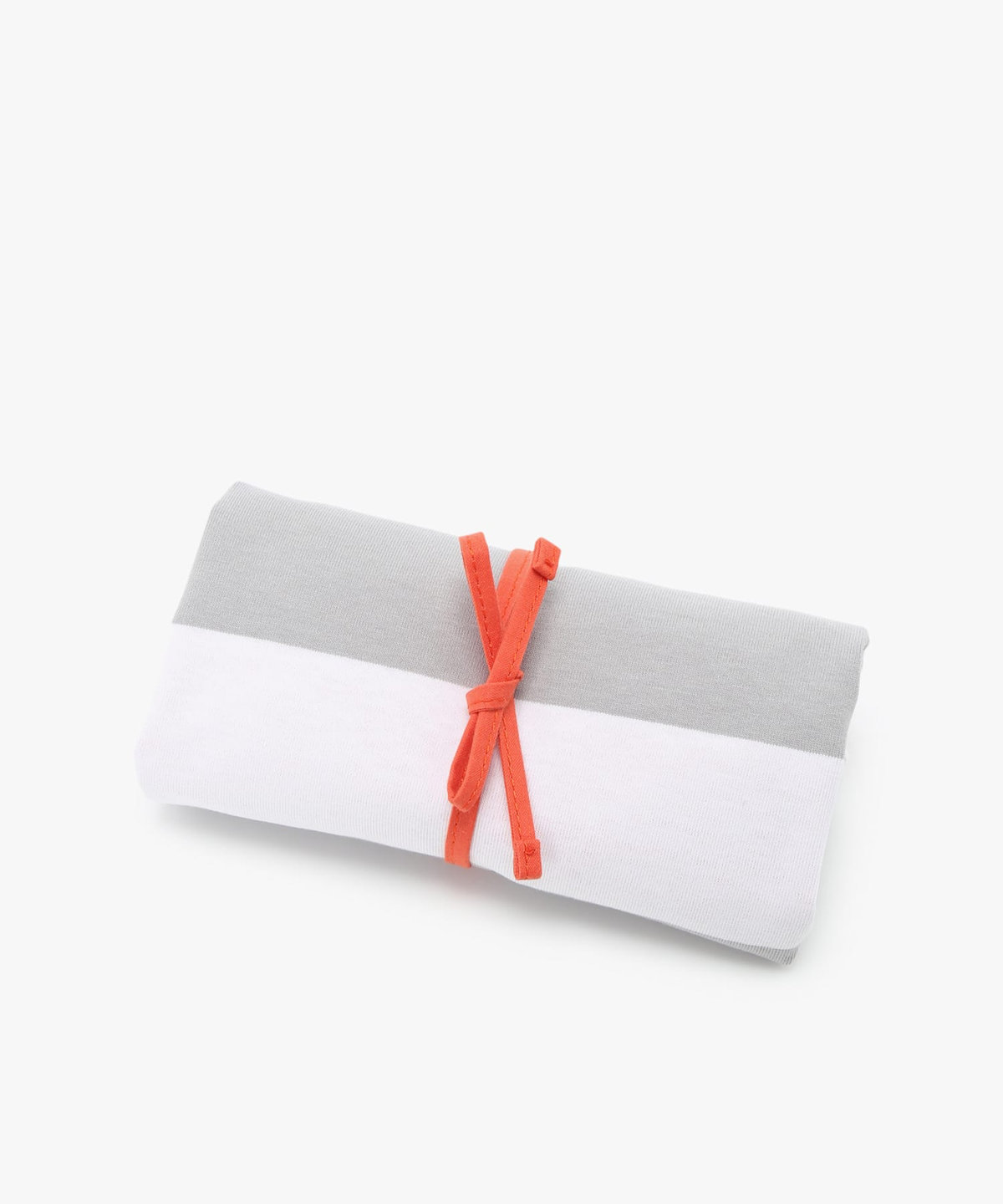 VOYAGE ウィメンズ バッグ＆ウォレット 細ボーダー コットン リバーシブル トートバッグ ZAS11-01 グレー×ホワイト