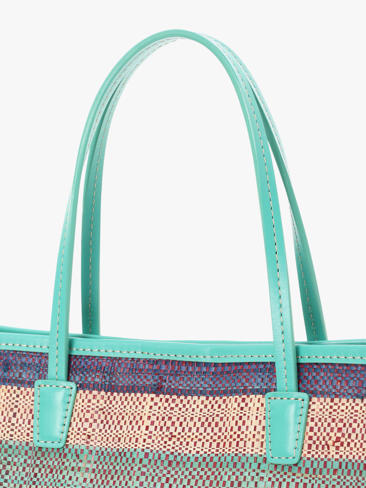 VOYAGE ウィメンズ バッグ＆ウォレット ラフィア ミディアム トートバッグ WAX35-02 グリーン