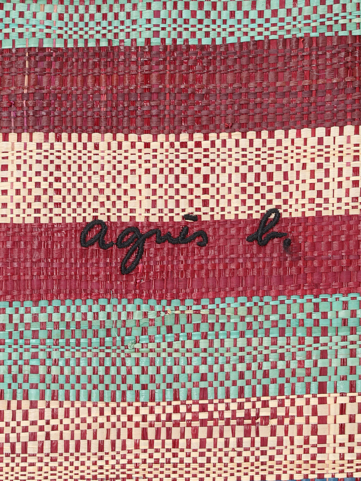 VOYAGE ウィメンズ バッグ＆ウォレット ラフィア ミディアム トートバッグ WAX35-02 グリーン