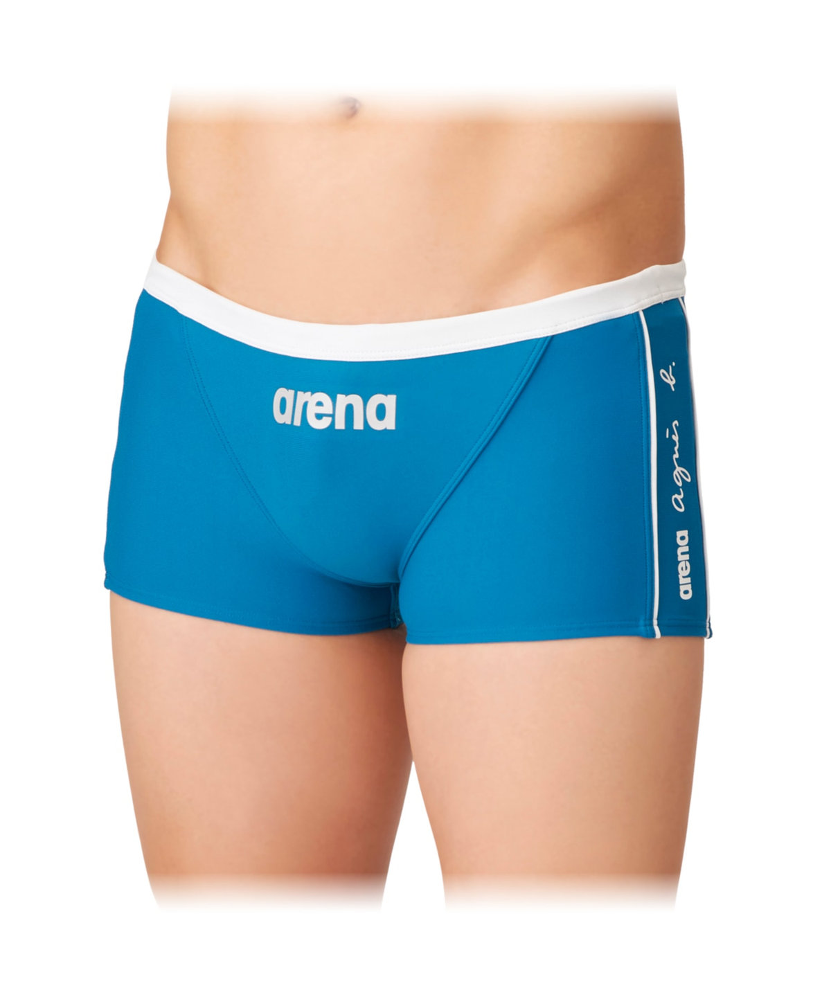 HOMME メンズ agnes b. x arena タフスーツ トレーニングスパッツ 水着 ブルー系その他