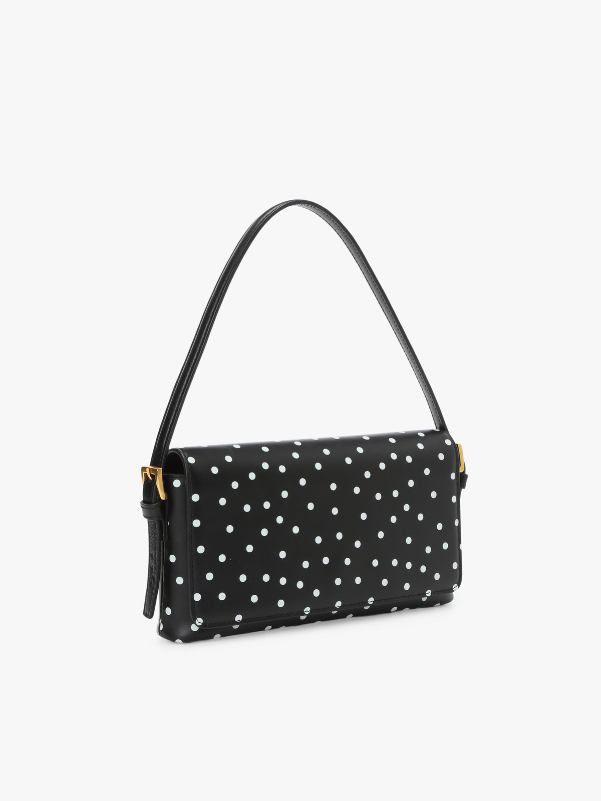 VOYAGE ウィメンズ バッグ＆ウォレット 【by R 限定品】agnes b. レザー 2way ショルダーバッグ ABS12-01 ブラック