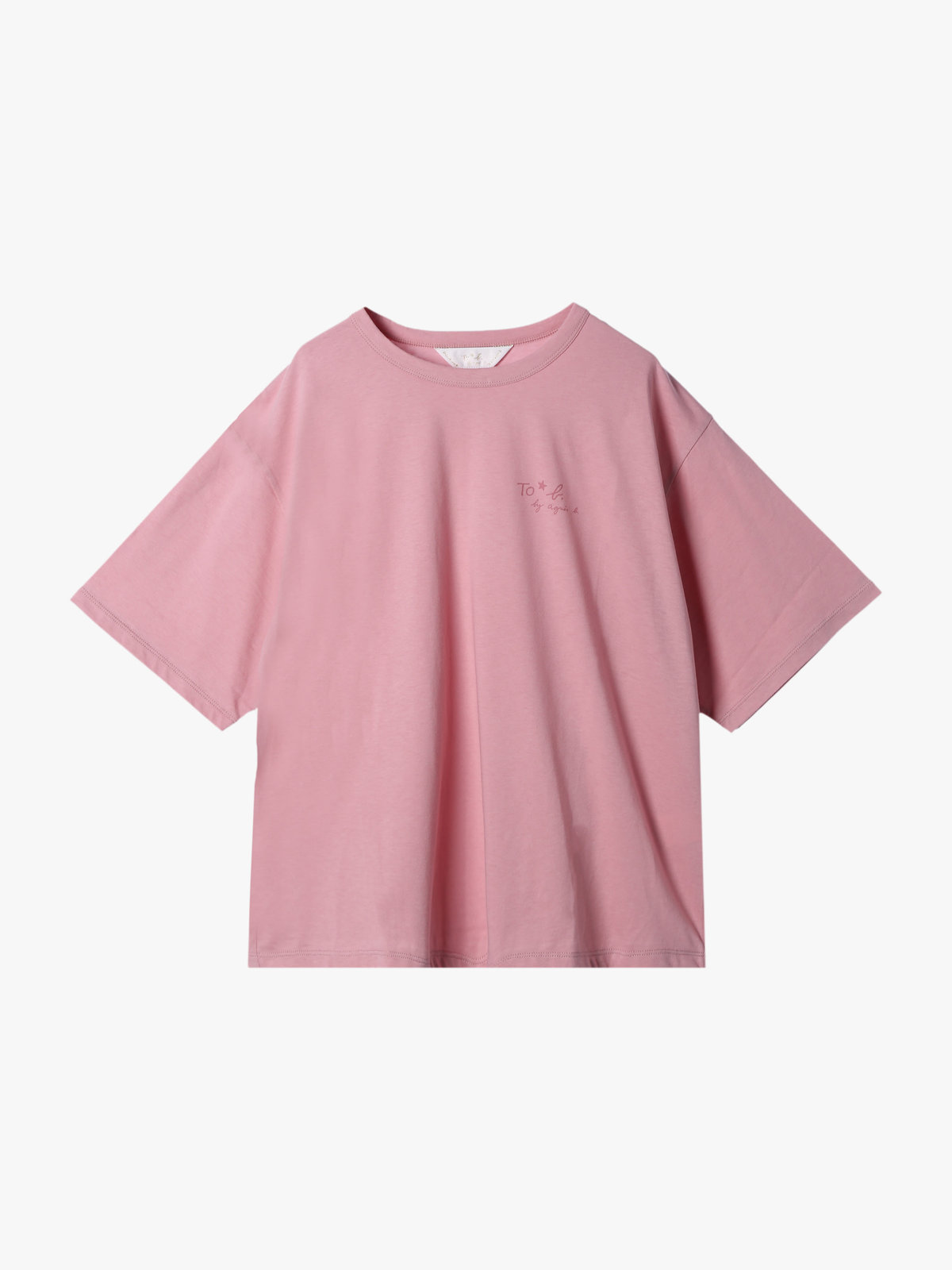 To b. by agnès b. 【Outlet】ニューロゴショートボーイズTシャツ ブラウン系その他