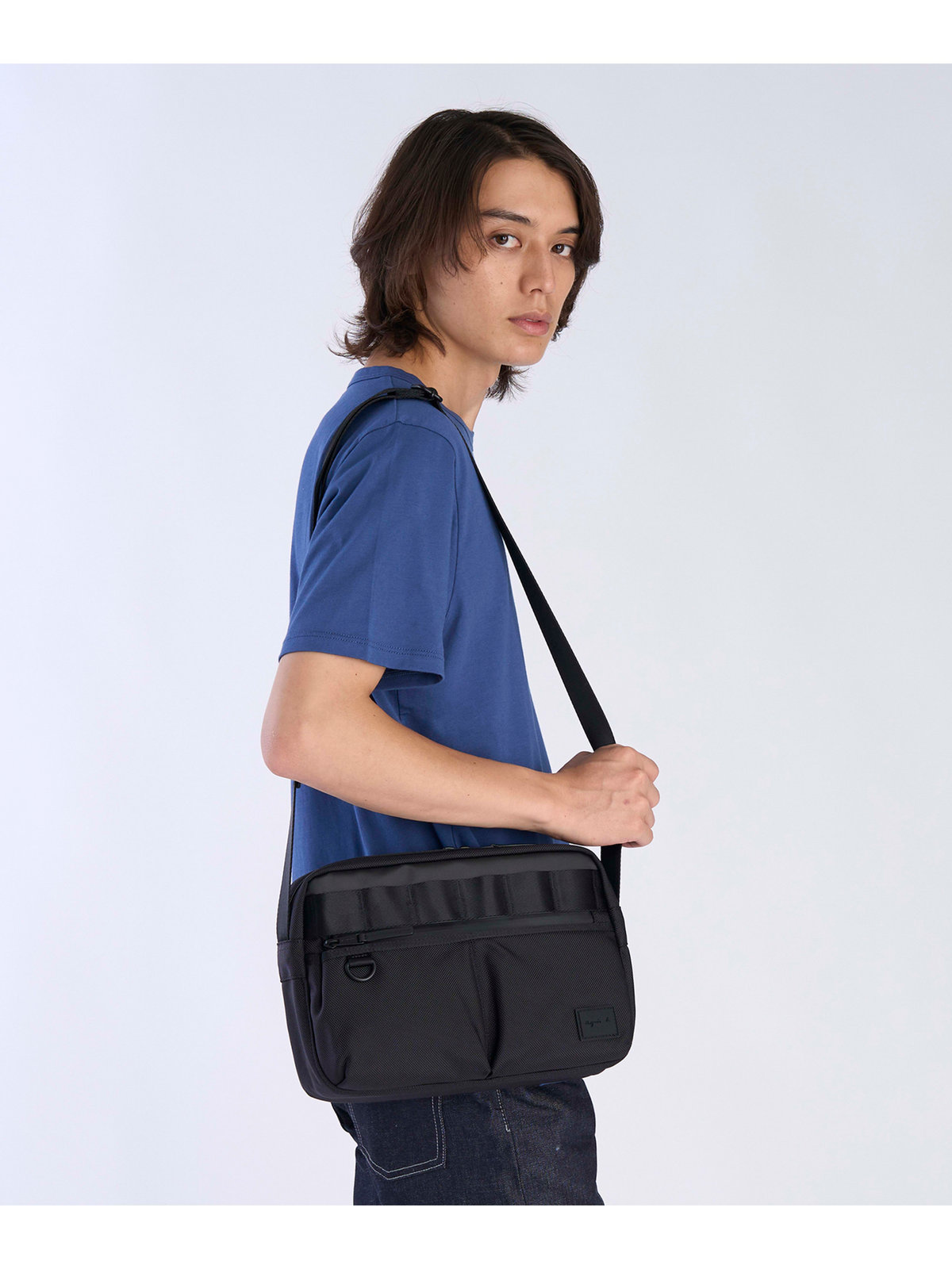 VOYAGE メンズ バッグ＆ウォレット  ショルダーバッグ XAH02-03 ブラック