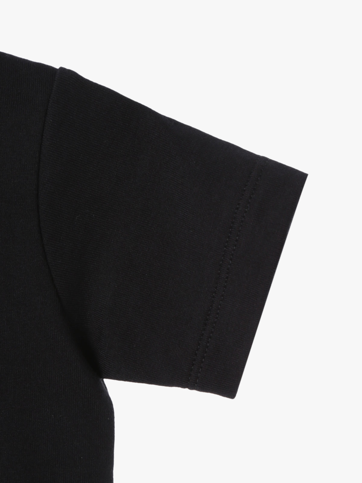 ENFANT ベビー ベビー ロゴ コットン 半袖 ボディスーツ 2枚組 ブラック