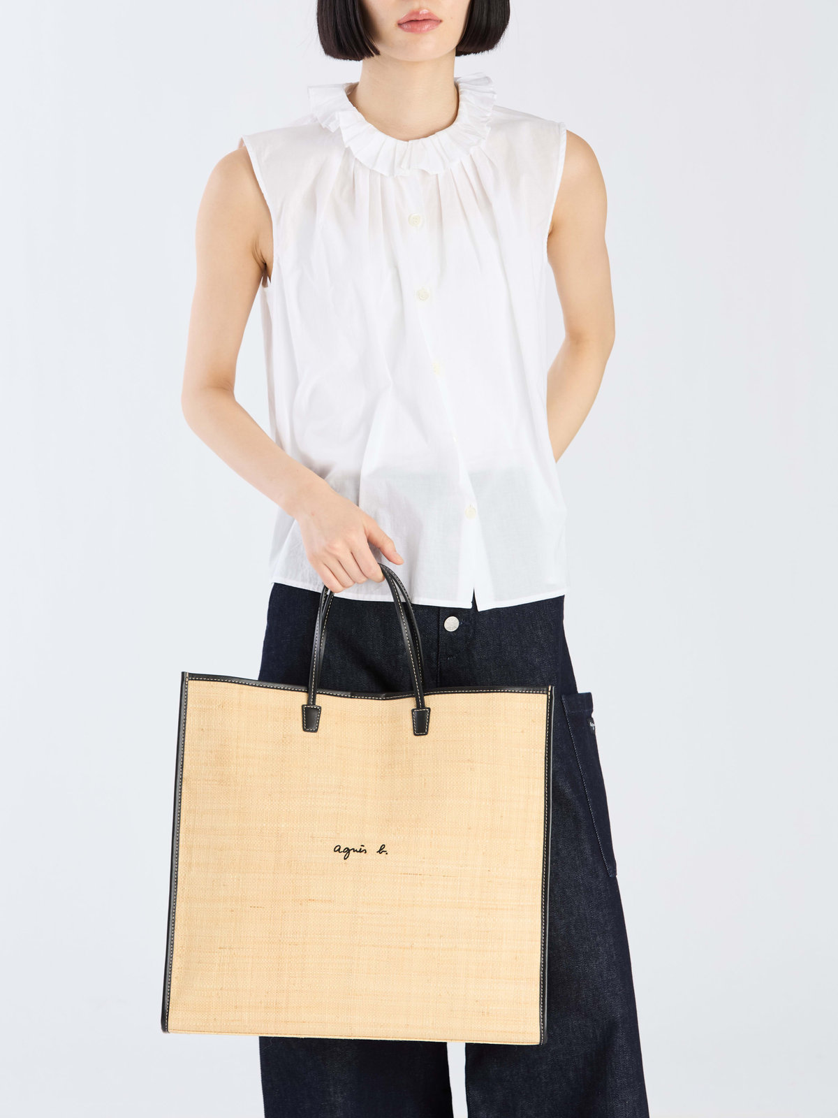 VOYAGE ウィメンズ バッグ＆ウォレット 【Outlet】トートバッグ WAX35-03 オフホワイト