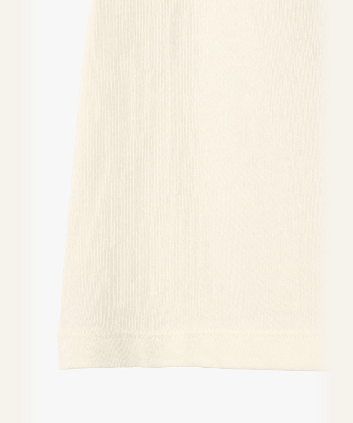 ENFANT ベビー ベビー ロゴ ボーダー プリント コットン 半袖 Tシャツ "Heart" ホワイト