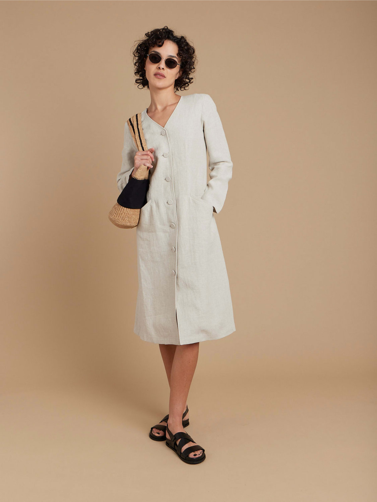 FEMME ウィメンズ 【Outlet】UV06 ROBE ワンピース ベージュ