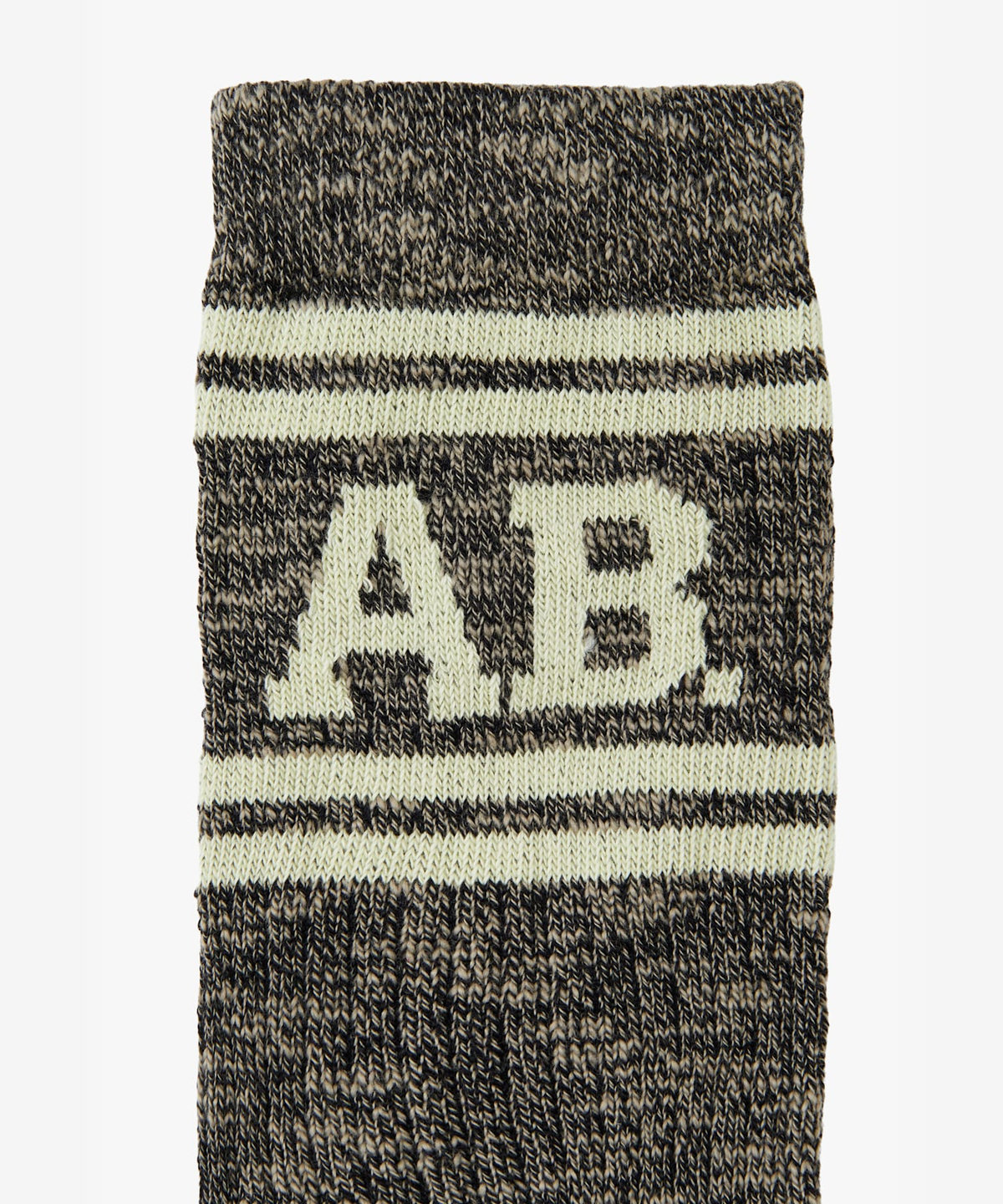 FEMME ウィメンズ "AB."ロゴ ライン ソックス "Kevin" シルバー系その他