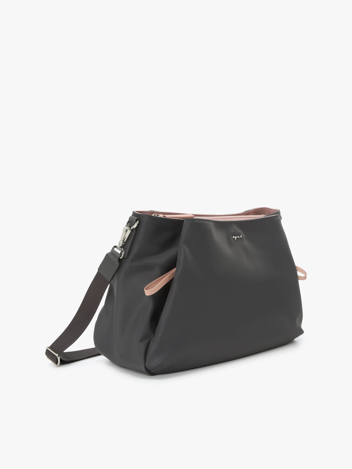 VOYAGE ウィメンズ バッグ＆ウォレット ナイロン 2way ミディアム ショルダーバッグ "Origami" ABS07-02 グレー