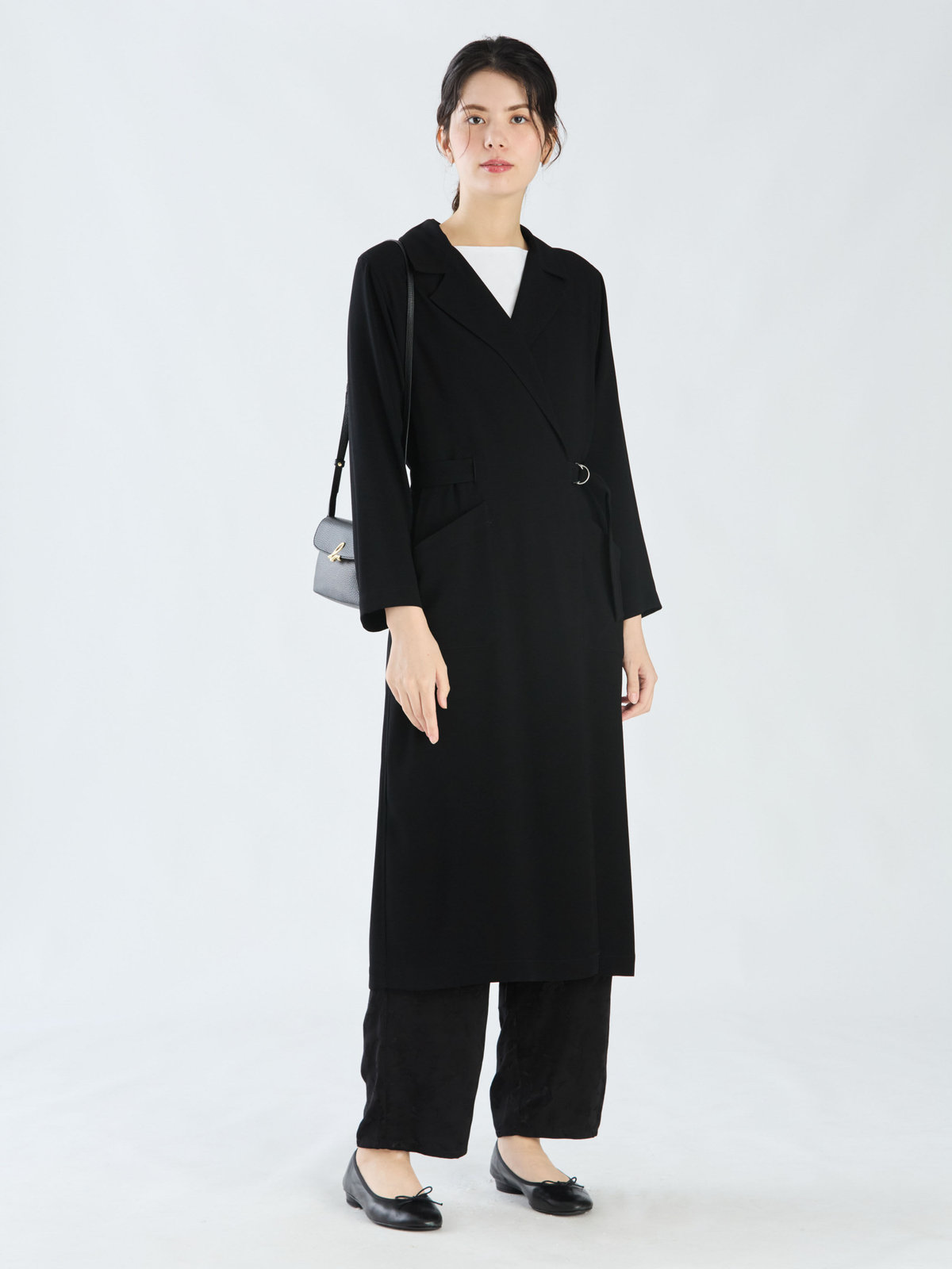 FEMME ウィメンズ 【Outlet】U700 ROBE ワンピース ブラック