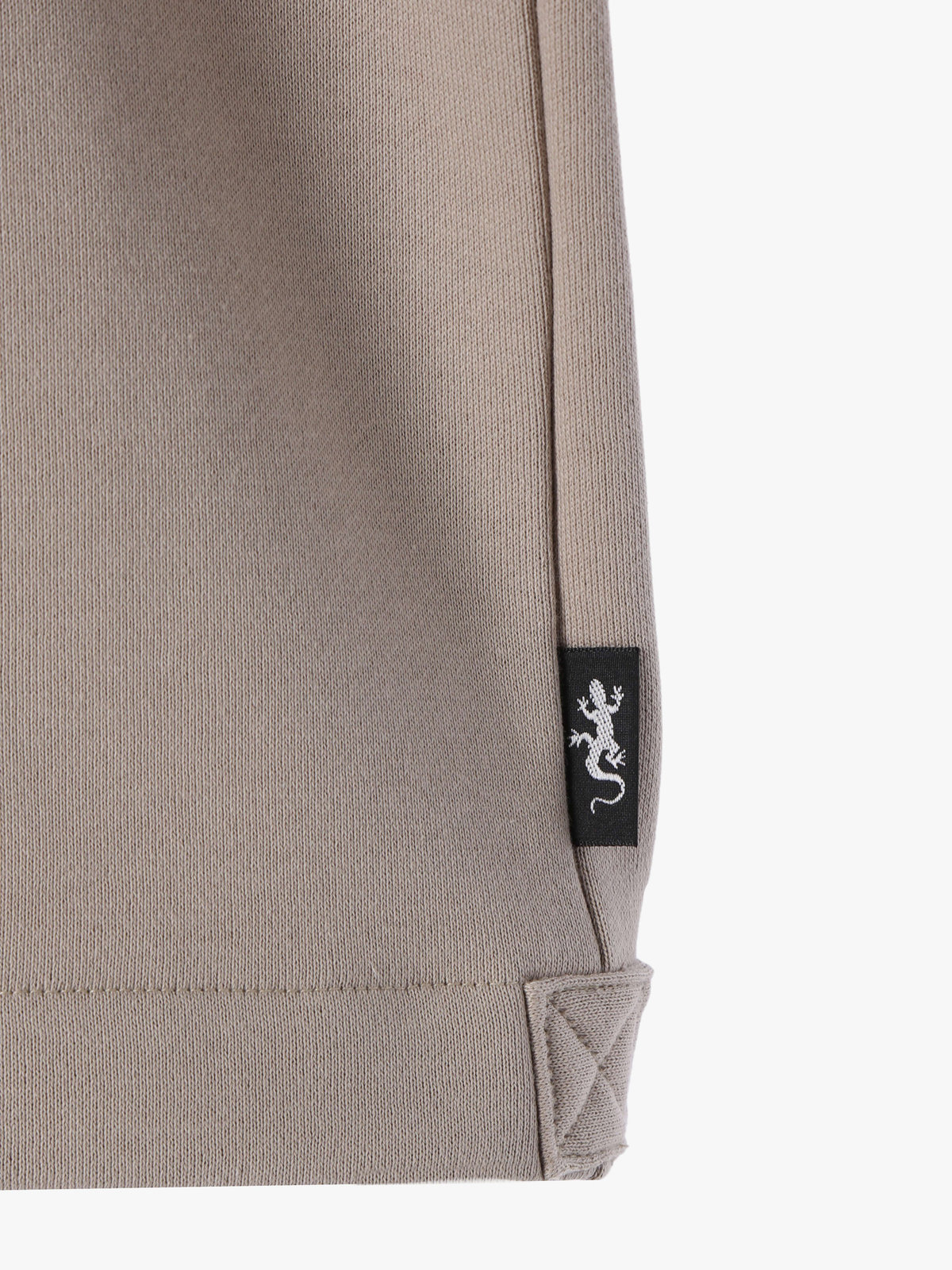 HOMME メンズ メンズ オーガニックコットン メルトン 長袖 カーディガンプレッション ”Yvan” ベージュ