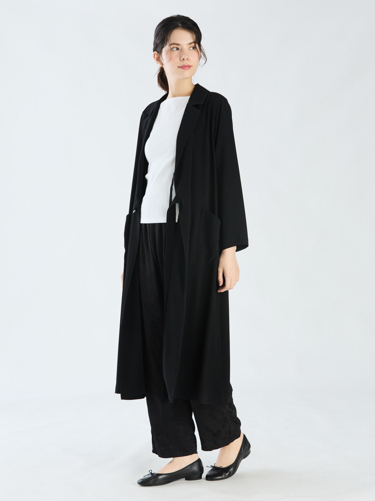 FEMME ウィメンズ 【Outlet】U700 ROBE ワンピース ブラック
