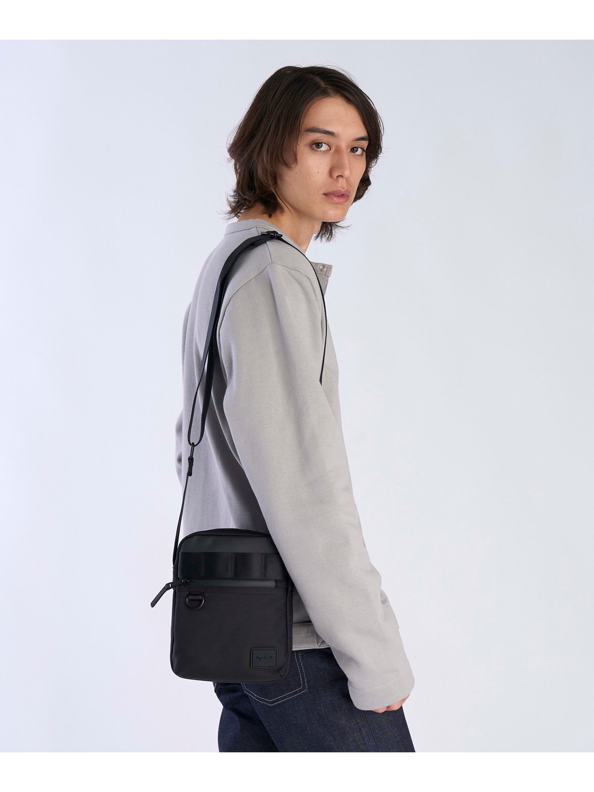 VOYAGE メンズ バッグ＆ウォレット  ショルダーバッグ XAH02-04 ブラック