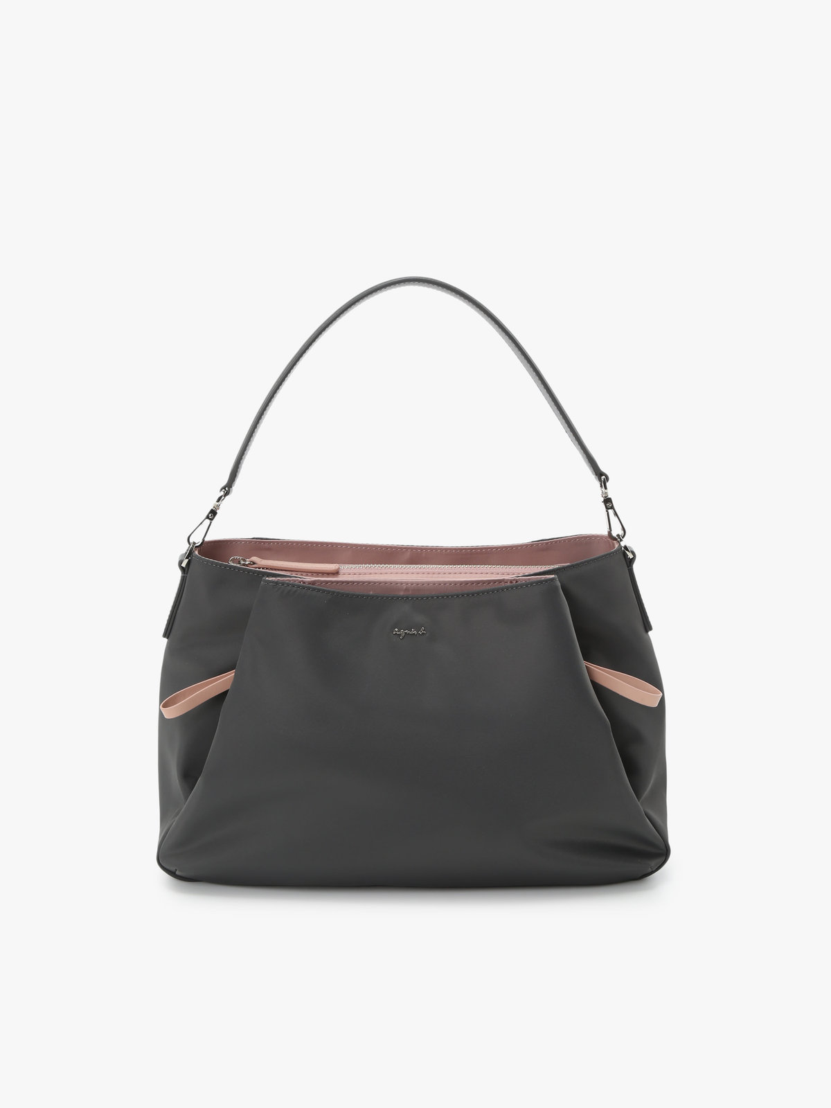 VOYAGE ウィメンズ バッグ＆ウォレット ナイロン 2way ミディアム ショルダーバッグ "Origami" ABS07-02 グレー