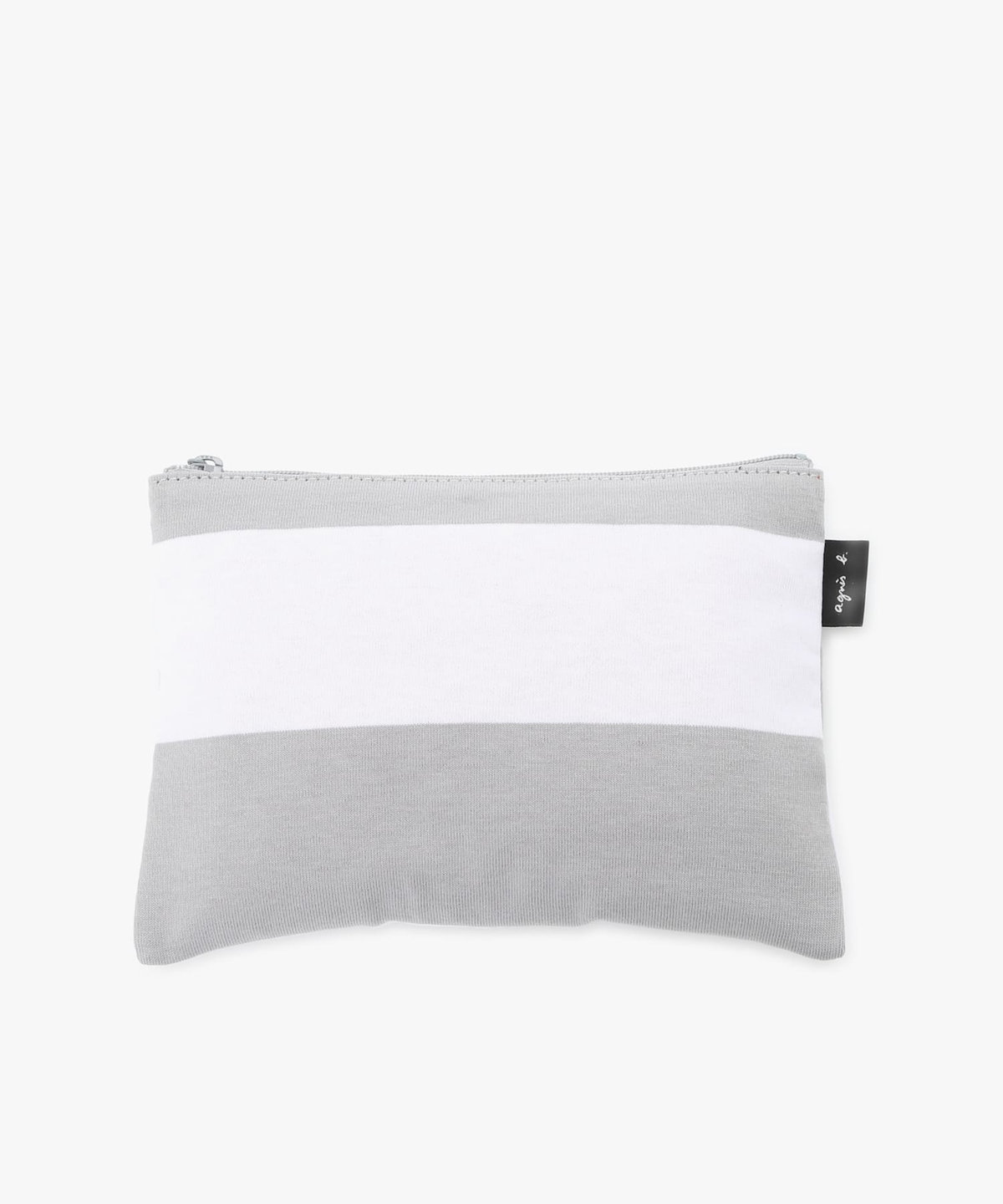 VOYAGE ウィメンズ バッグ＆ウォレット 細ボーダー コットン リバーシブル トートバッグ ZAS11-01 グレー×ホワイト