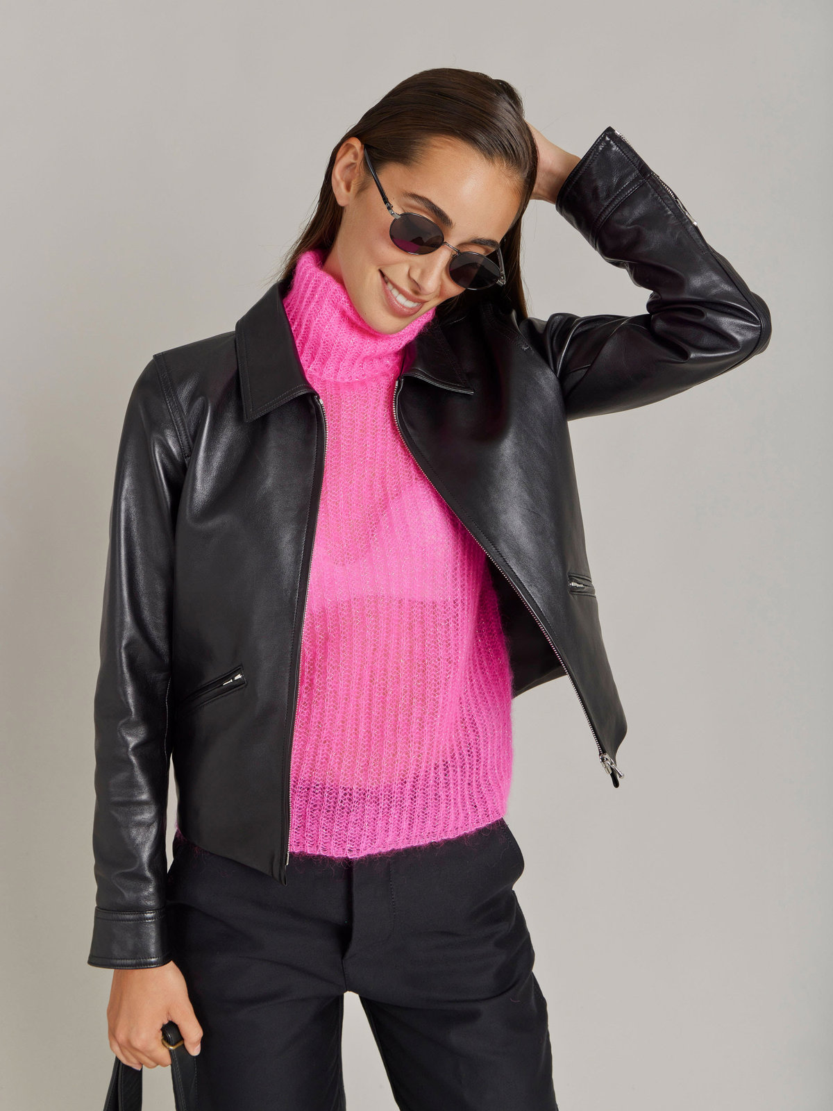 FEMME ウィメンズ 【Outlet】LF25 PULLOVER プルオーバー ピンク