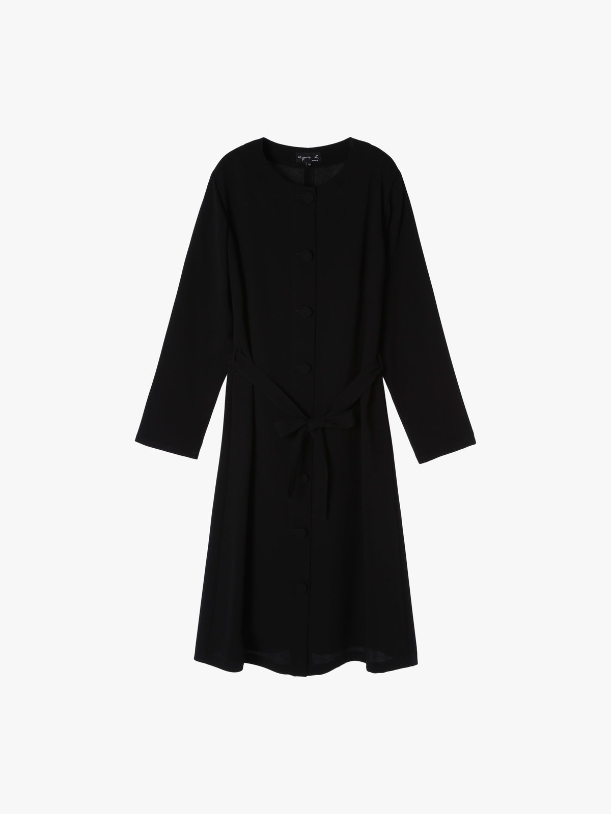 FEMME ウィメンズ 【Outlet】U700 ROBE MANTEAU コートドレス ブラック