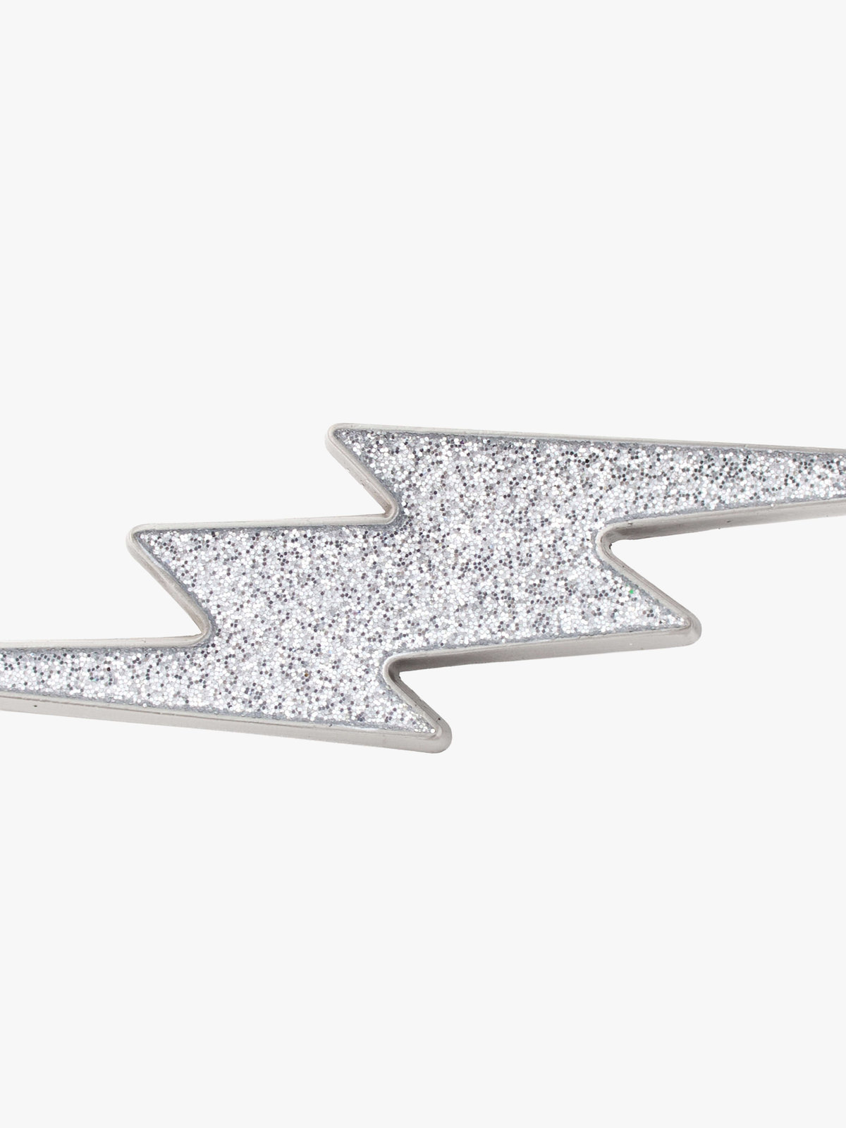 FEMME ウィメンズ グリッター ピンバッジ "Eclair" シルバー