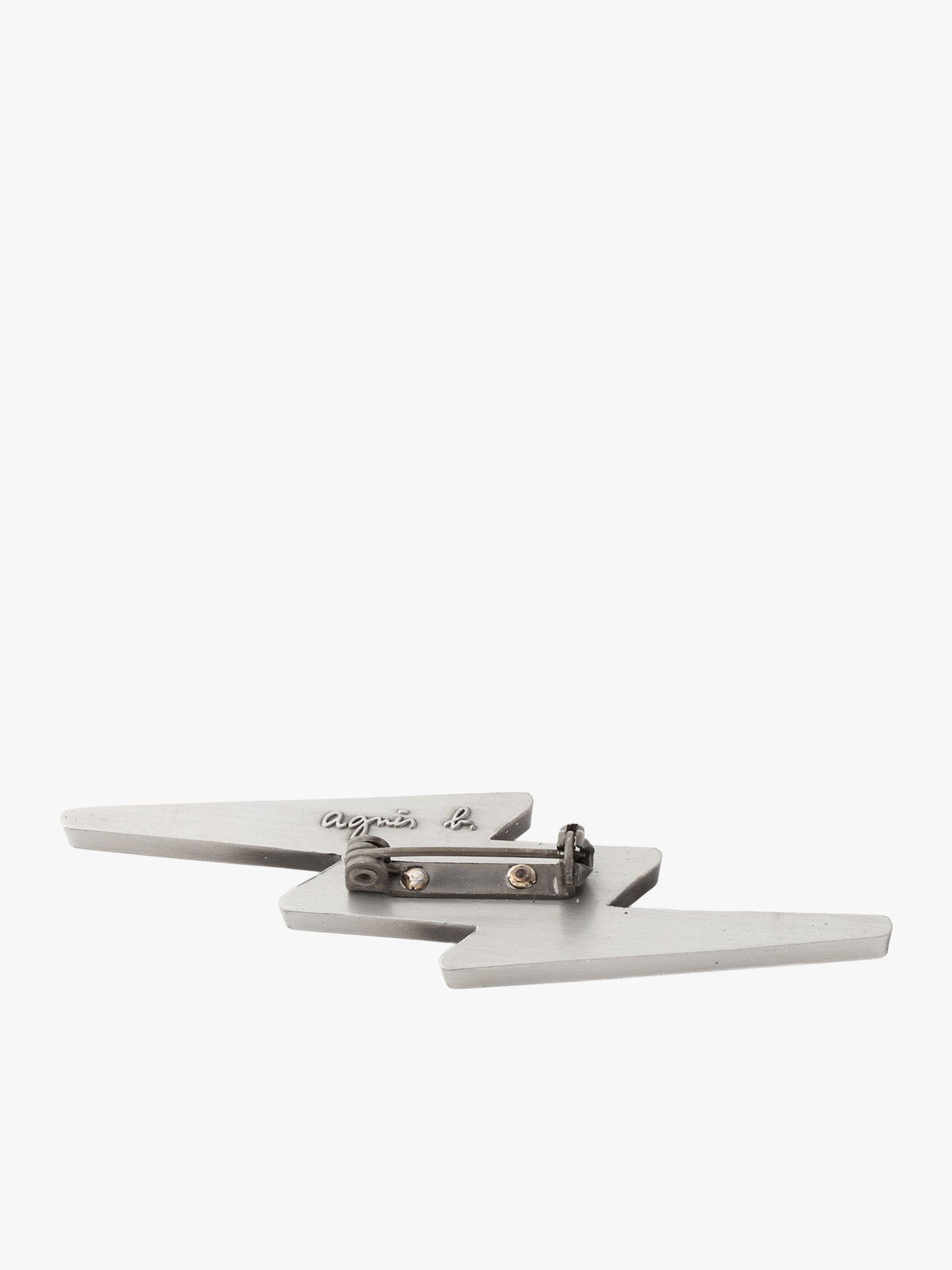 FEMME ウィメンズ グリッター ピンバッジ "Eclair" シルバー