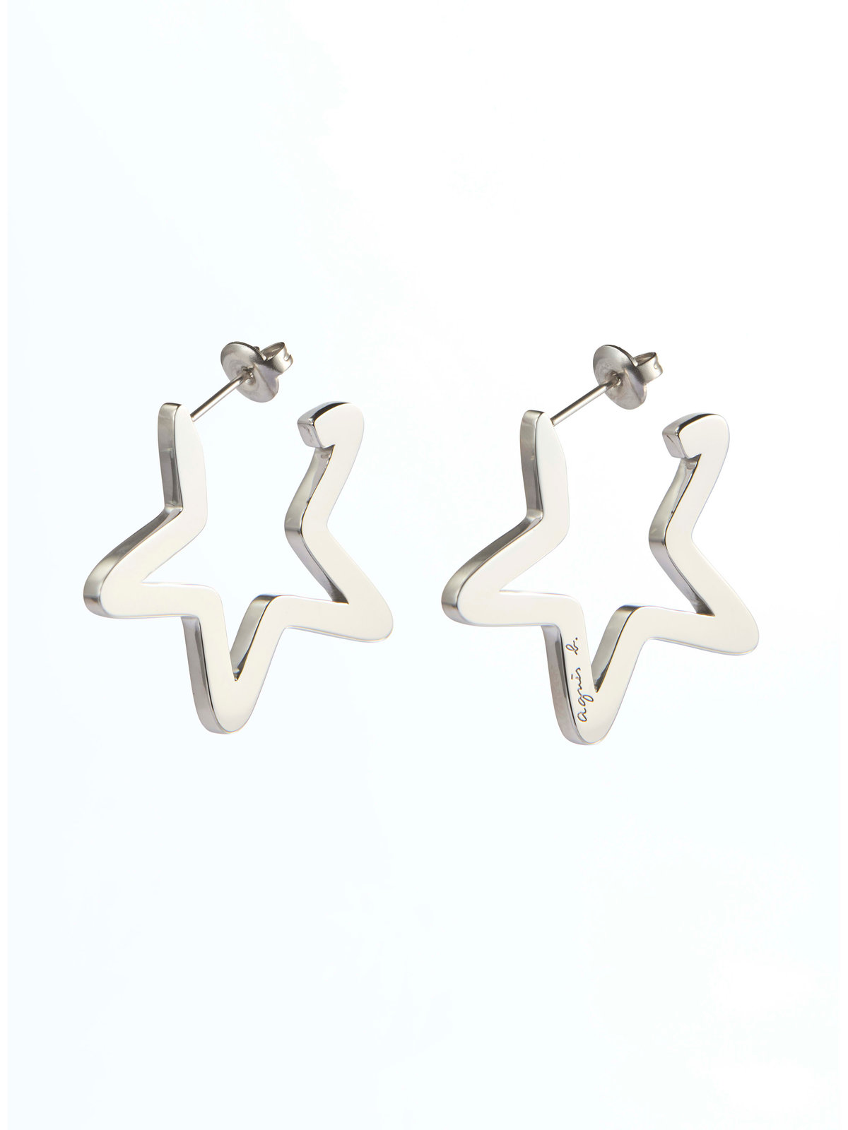 FEMME ウィメンズ スターモチーフ ピアス "Rock Star" シルバー