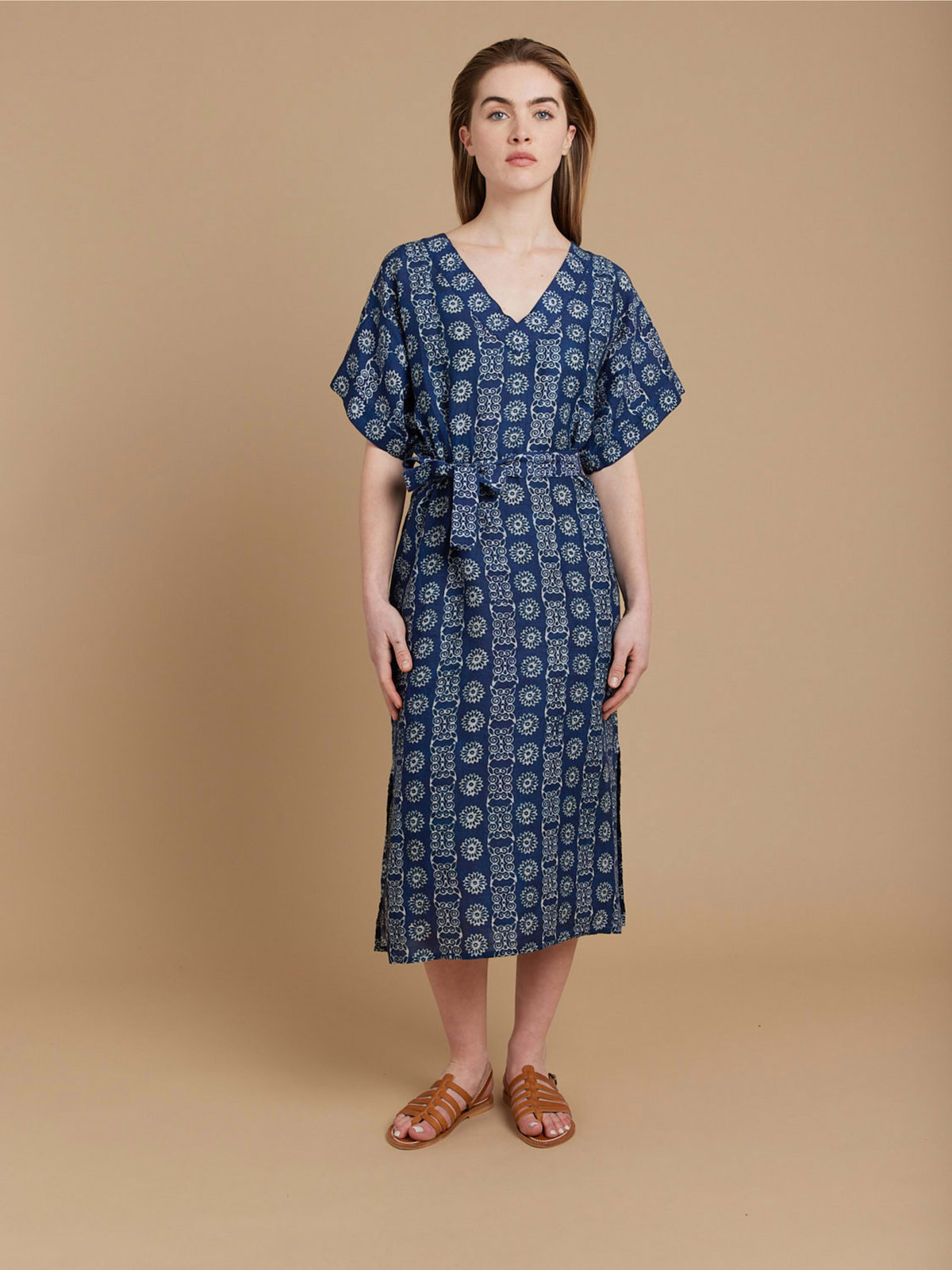 FEMME ウィメンズ 【Outlet】IDJ5 ROBE ワンピース ブルー系その他