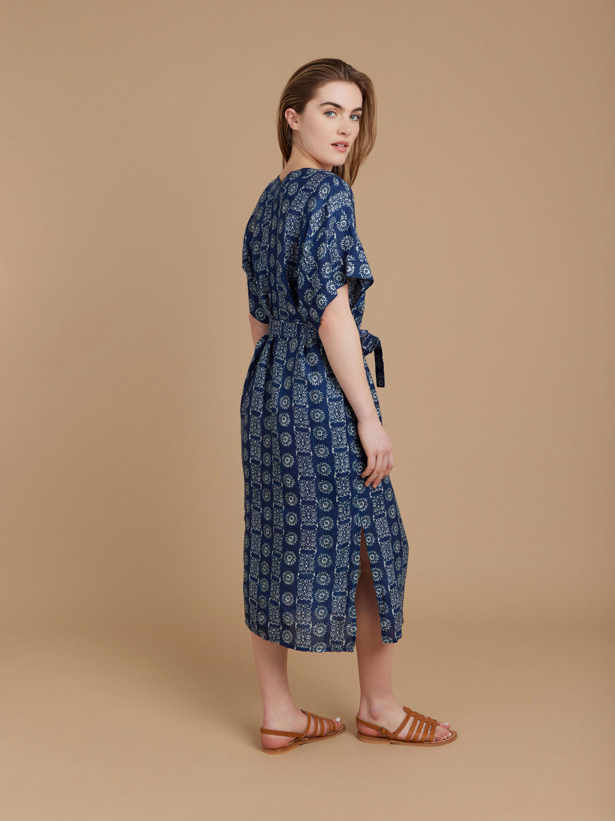 FEMME ウィメンズ 【Outlet】IDJ5 ROBE ワンピース ブルー系その他