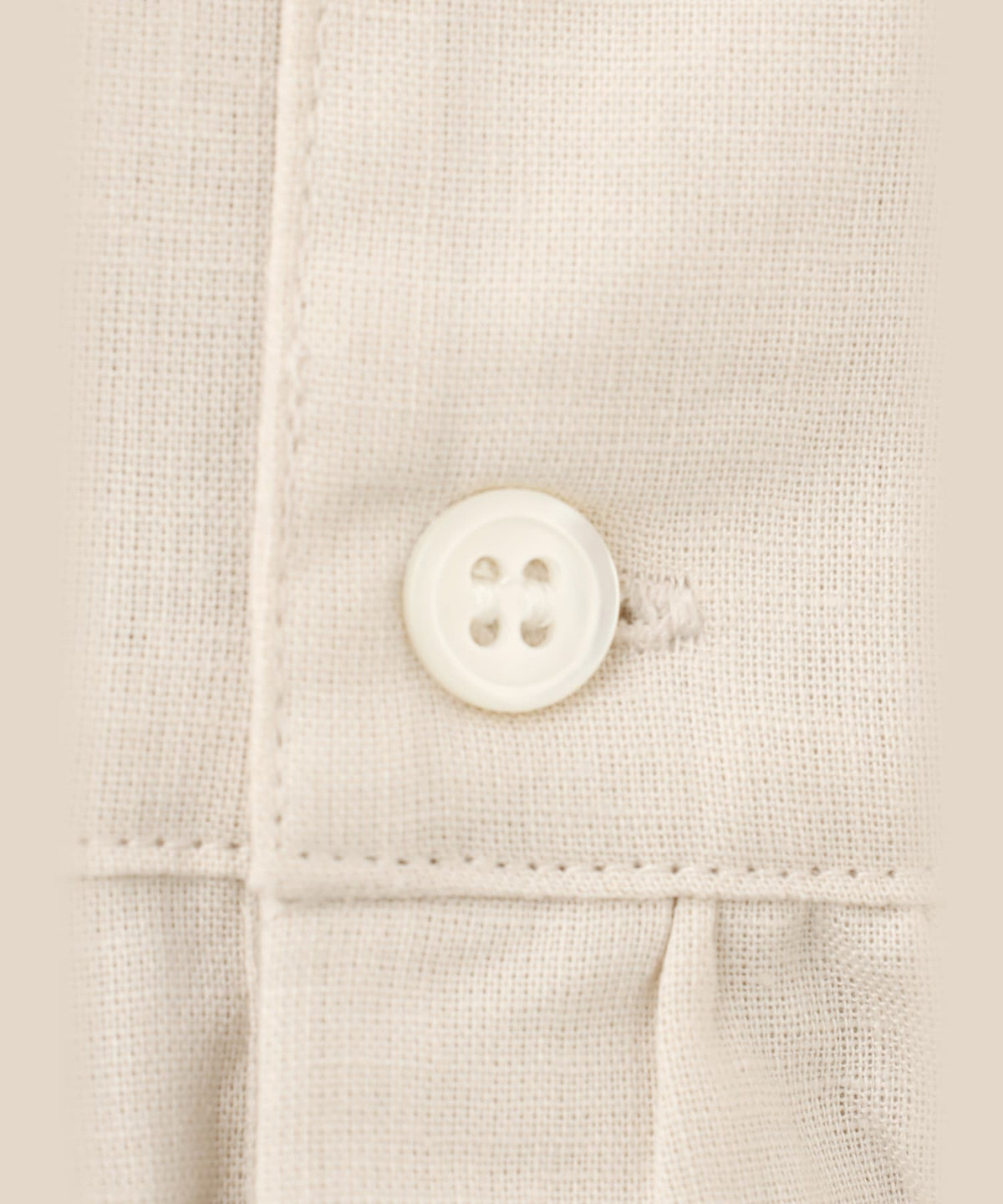 ENFANT ガールズ キッズ コットンリネン ノースリーブ ワンピース ベージュ系その他