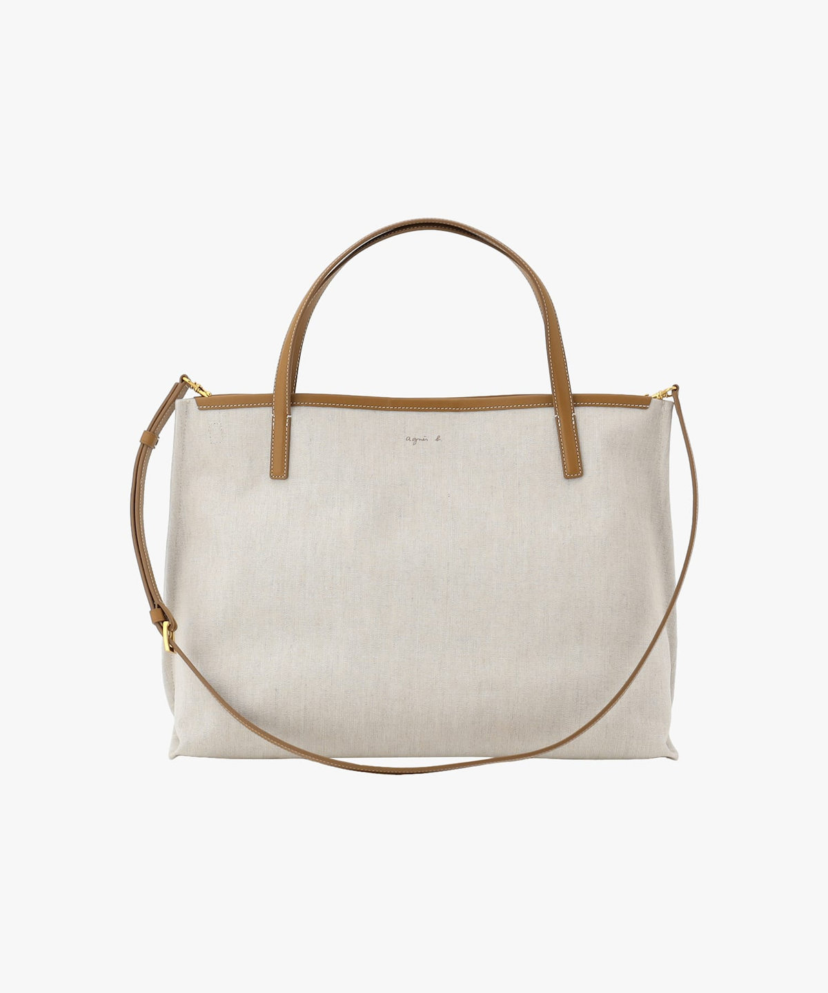 VOYAGE ウィメンズ バッグ＆ウォレット リネン 2way トートバッグ ABX01-01 キャメル